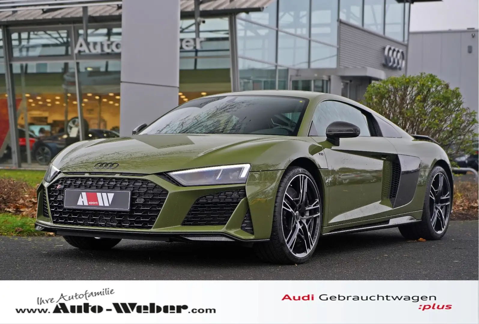 Audi R8 QUATTRO PERFORMANCE UNIKAT URBANGREEN CARBON Green - 1