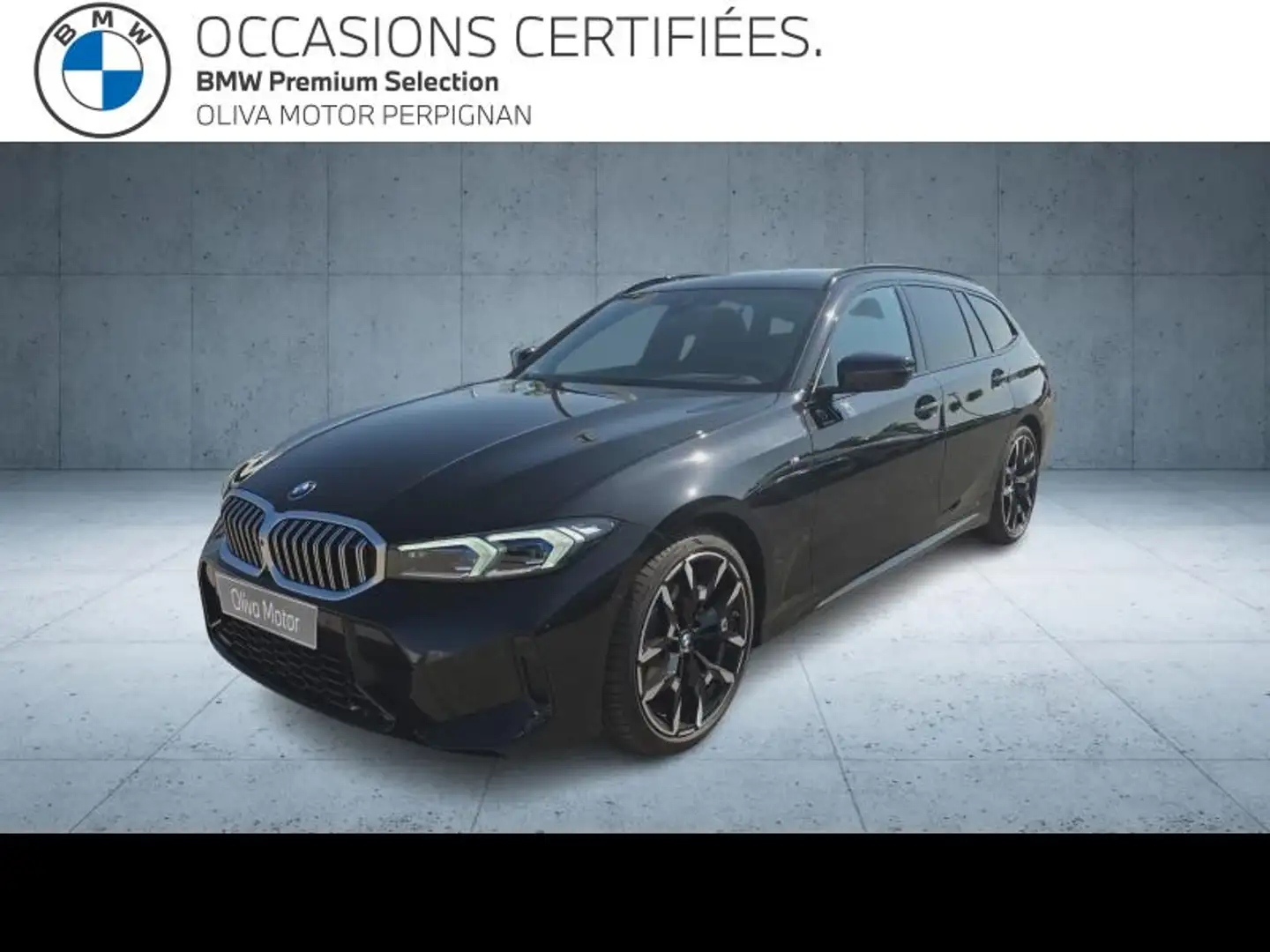 BMW 320 320dA xDrive 190ch M Sport Noir - 1