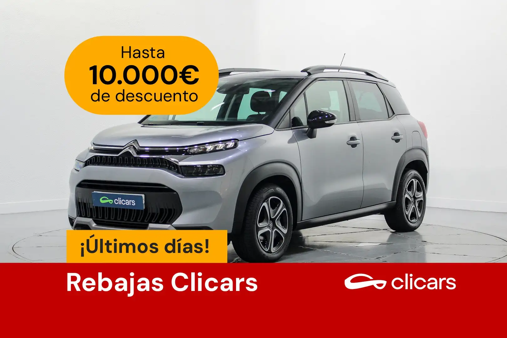 Citroen C3 Aircross BlueHDi S&S Feel Pack 110 Argent - 1