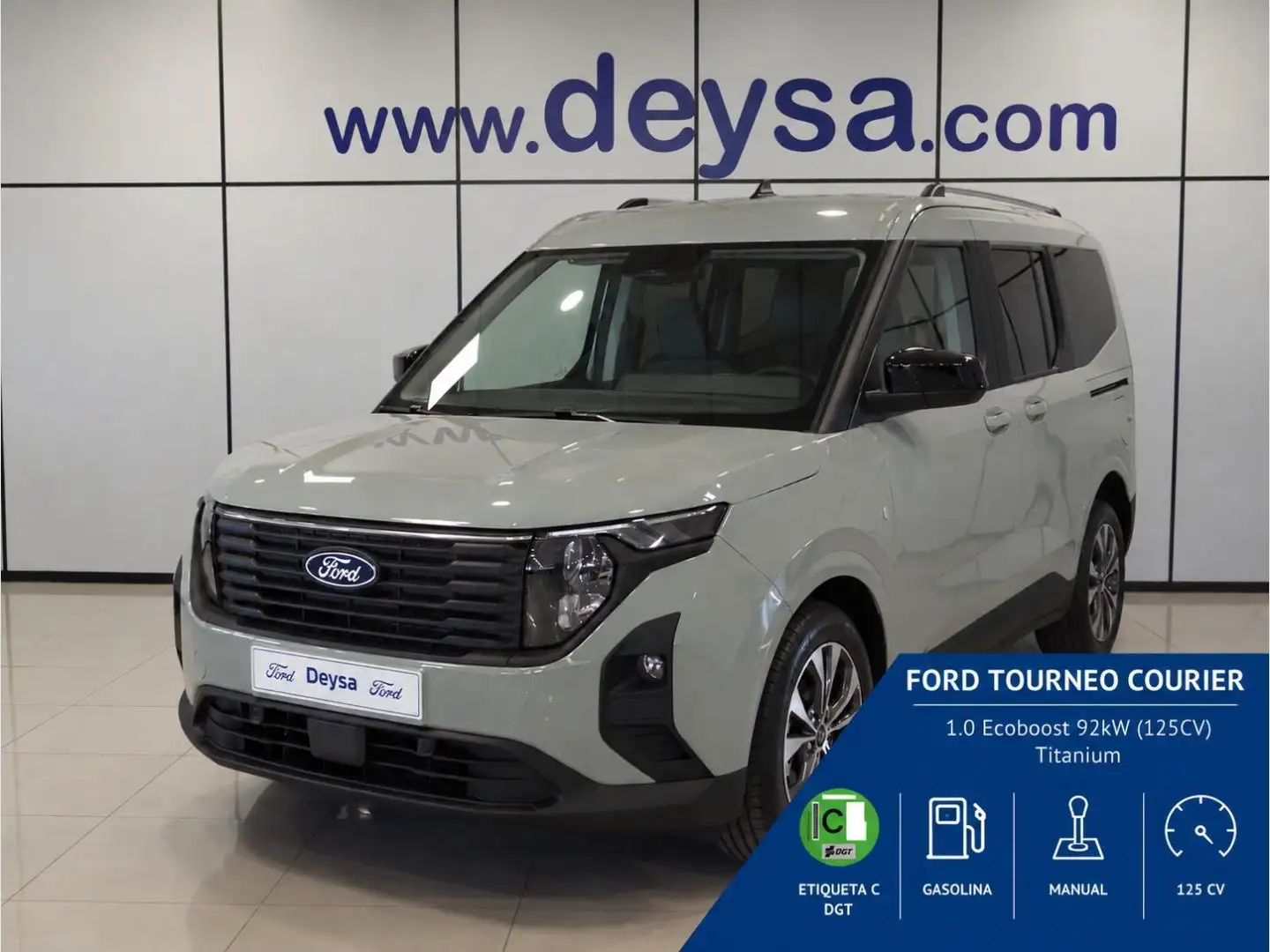 Ford Tourneo Courier 1.0 Ecoboost Titanium Gris - 1