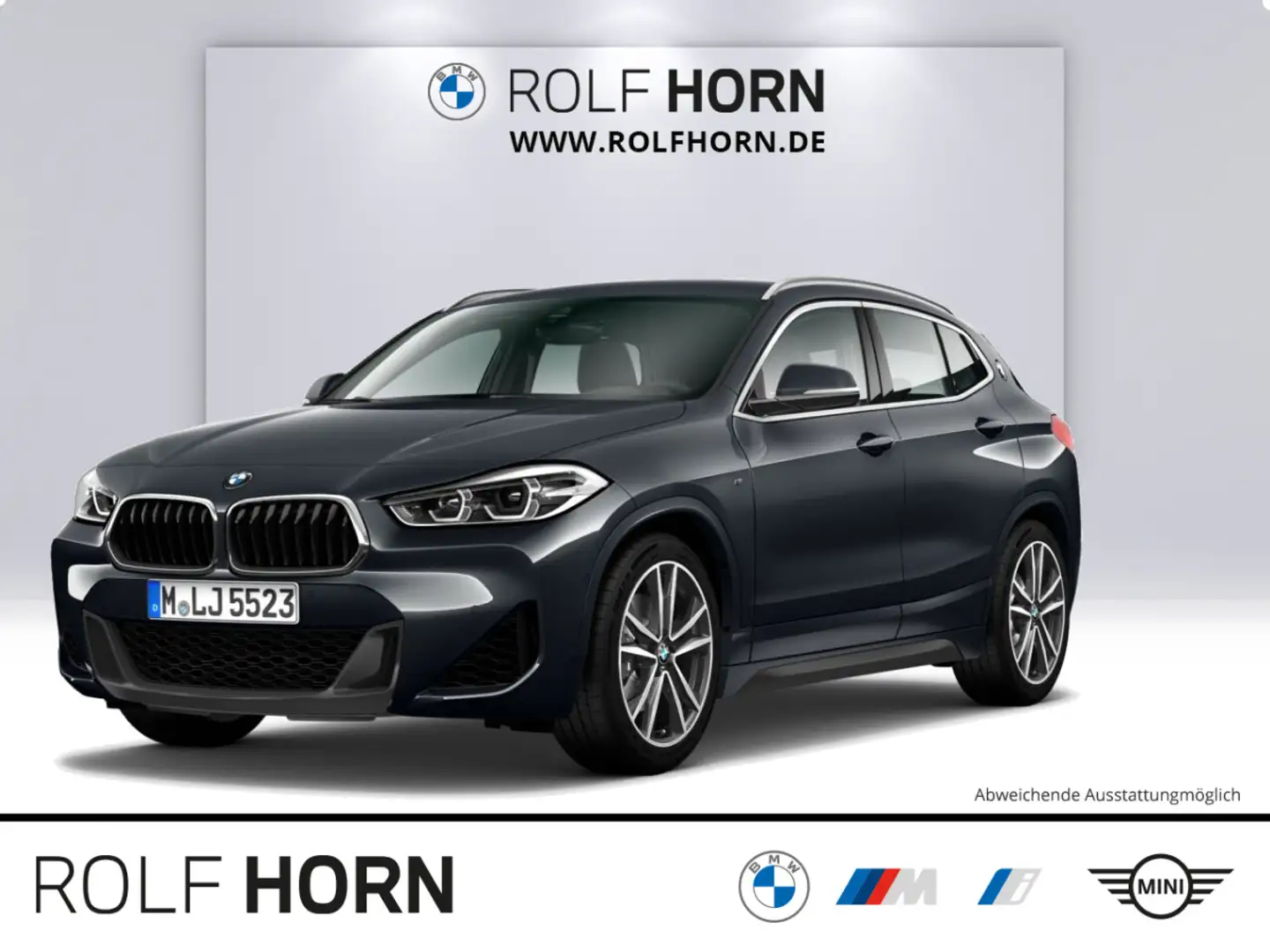 BMW X2 sDrive20i M Sportpaket Navi LED Klima SHZ 19" Grau - 1