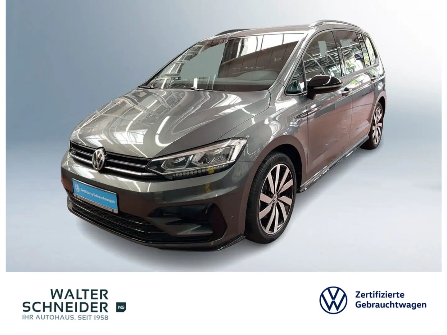 Volkswagen Touran 1.5 TSI DSG Highline R-line Navi AHK Grau - 1