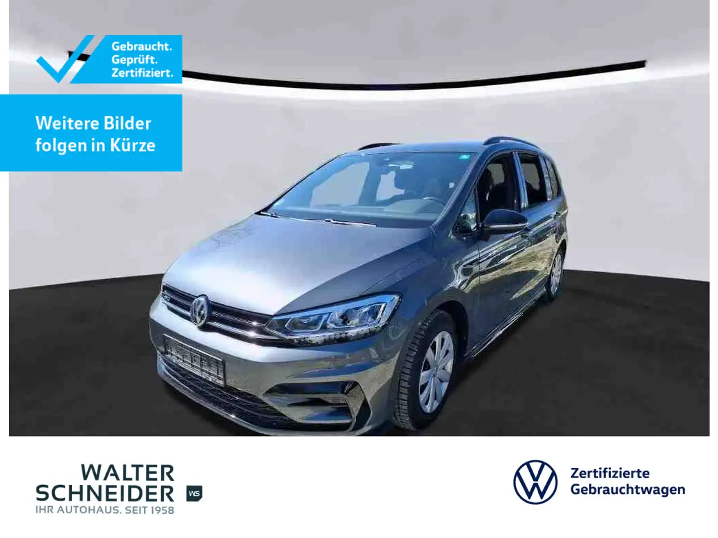 Volkswagen Touran 1.5 TSI DSG Highline R-line Navi AHK Grau - 1