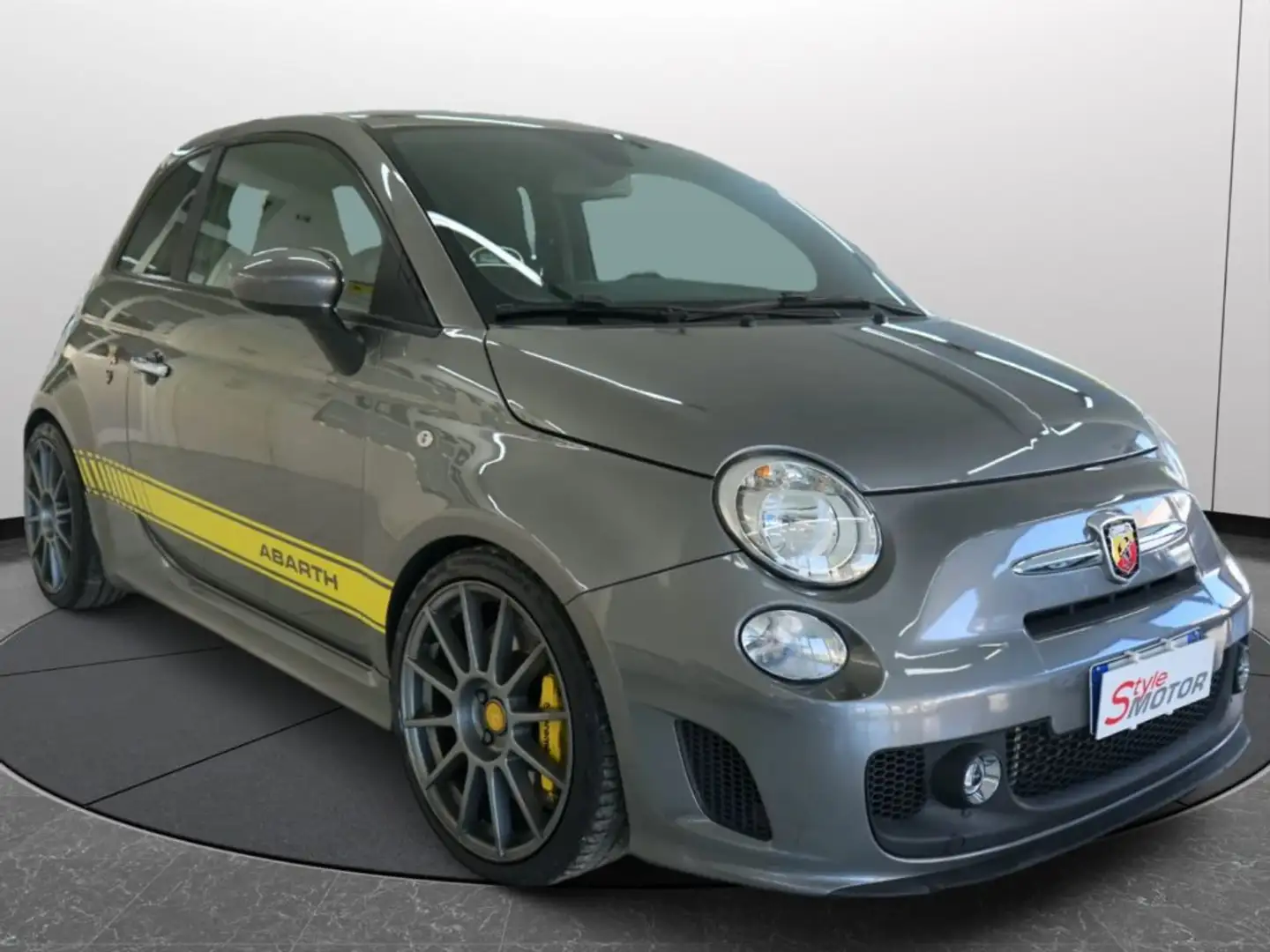 Abarth 595 1.4 Turbo T-Jet 140 CV Elaborata Grigio - 2