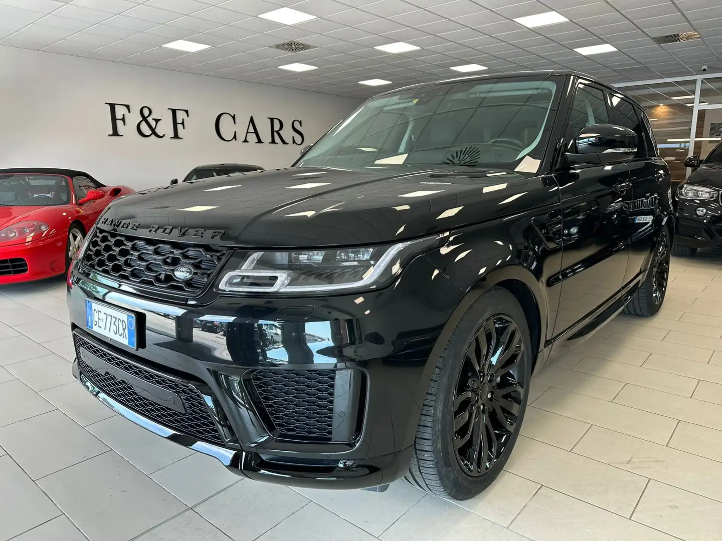Land Rover Range Rover Sport 3.0 sdV6 HSE Dynamic 249cv Uff. Italiana Uni Propr Schwarz - 1