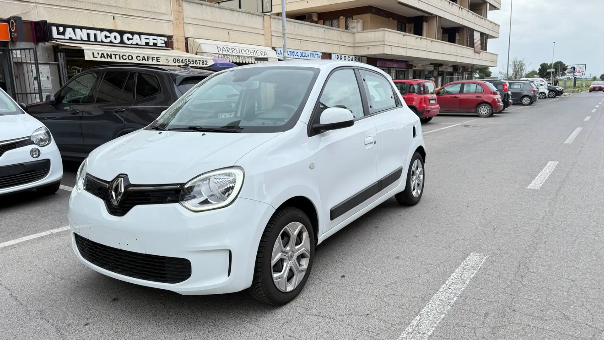 Renault Twingo 65 CV LIMITEED LED NAVI BLUETOOTH PDC SEDILI RISCA Alb - 2