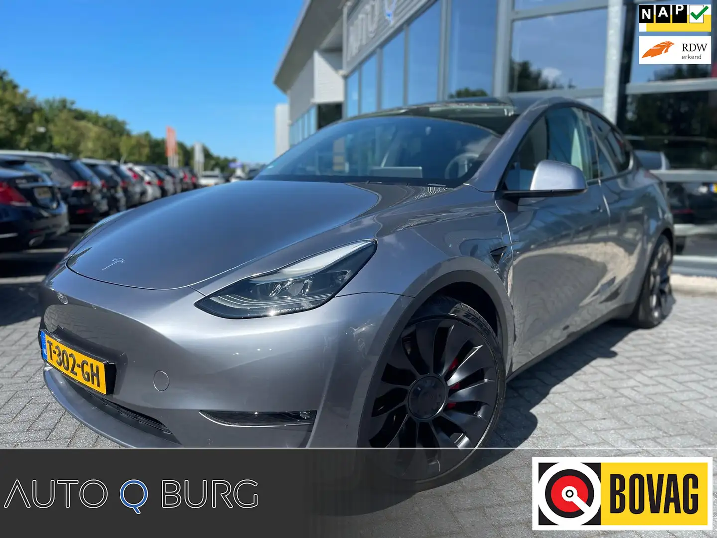 Tesla Model Y Performance AWD 75 kWh | Marge | Autopilot 3.0 | T Grijs - 1
