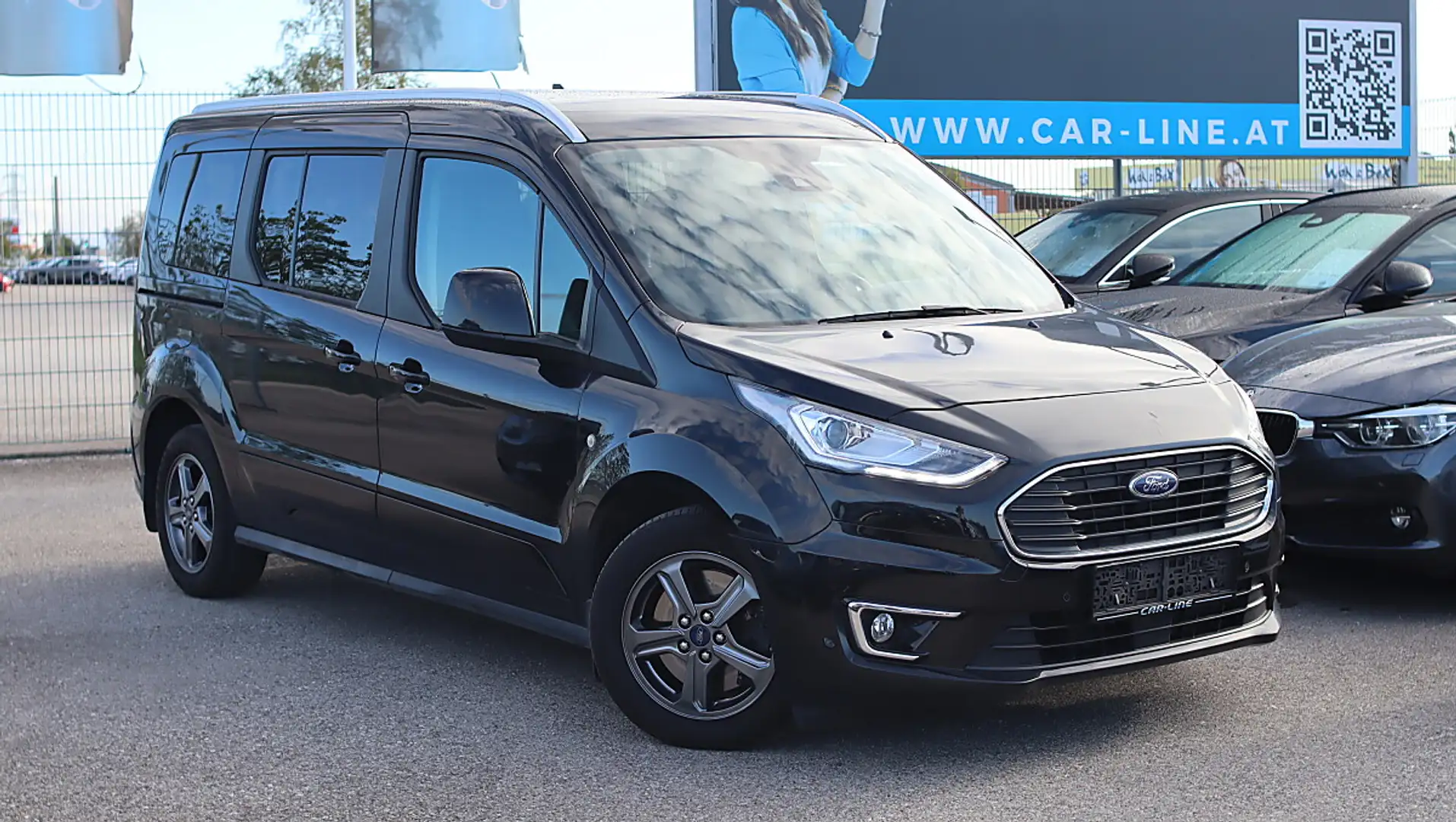 Ford Tourneo Connect LED 7 Sitzer Anhänger Pano ACC ... Schwarz - 1