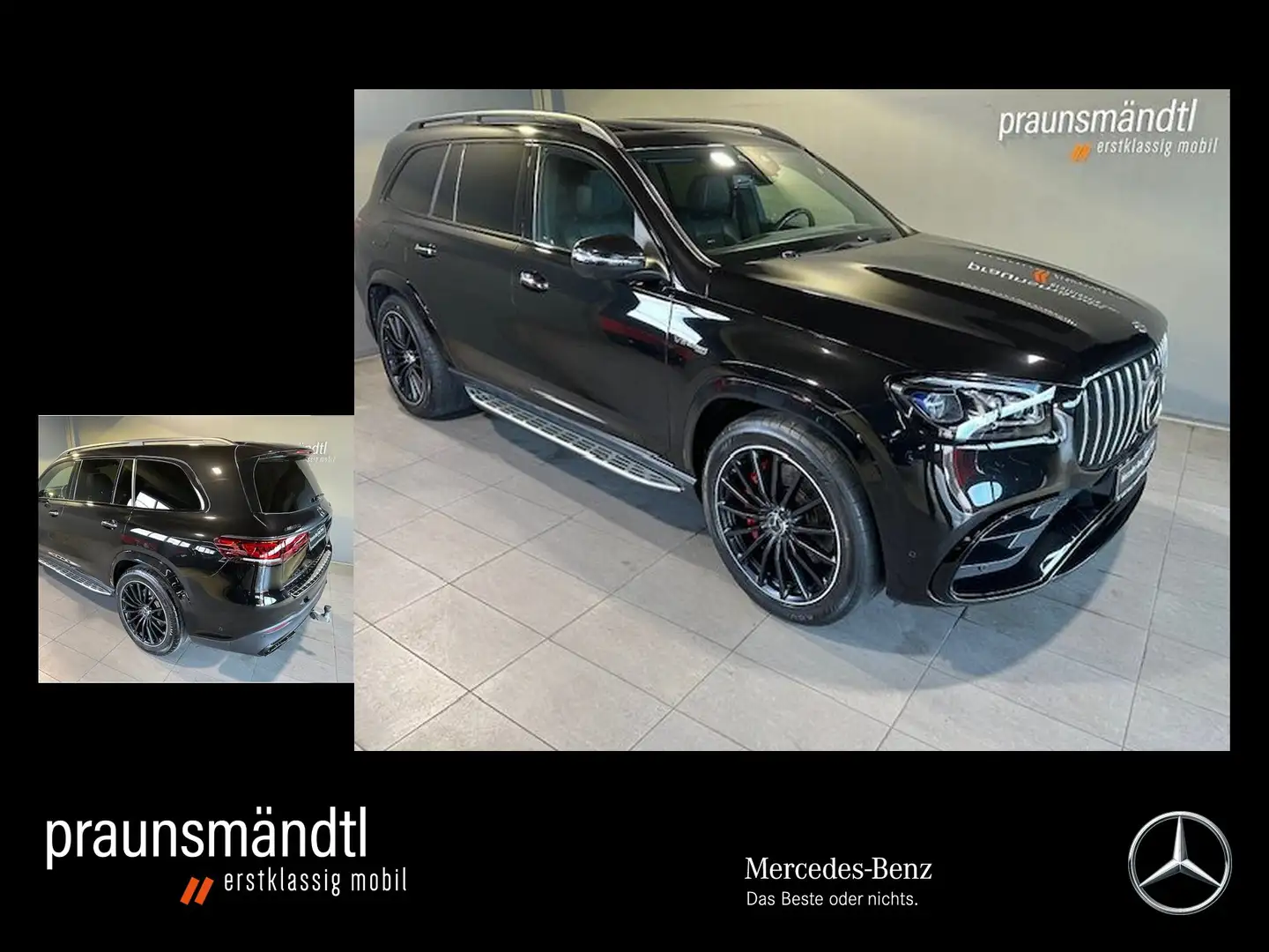 Mercedes-Benz GLS 63 AMG GLS 63 4M AMG Night Drivers/GSD/AHK/HeaUp/Distro Noir - 1