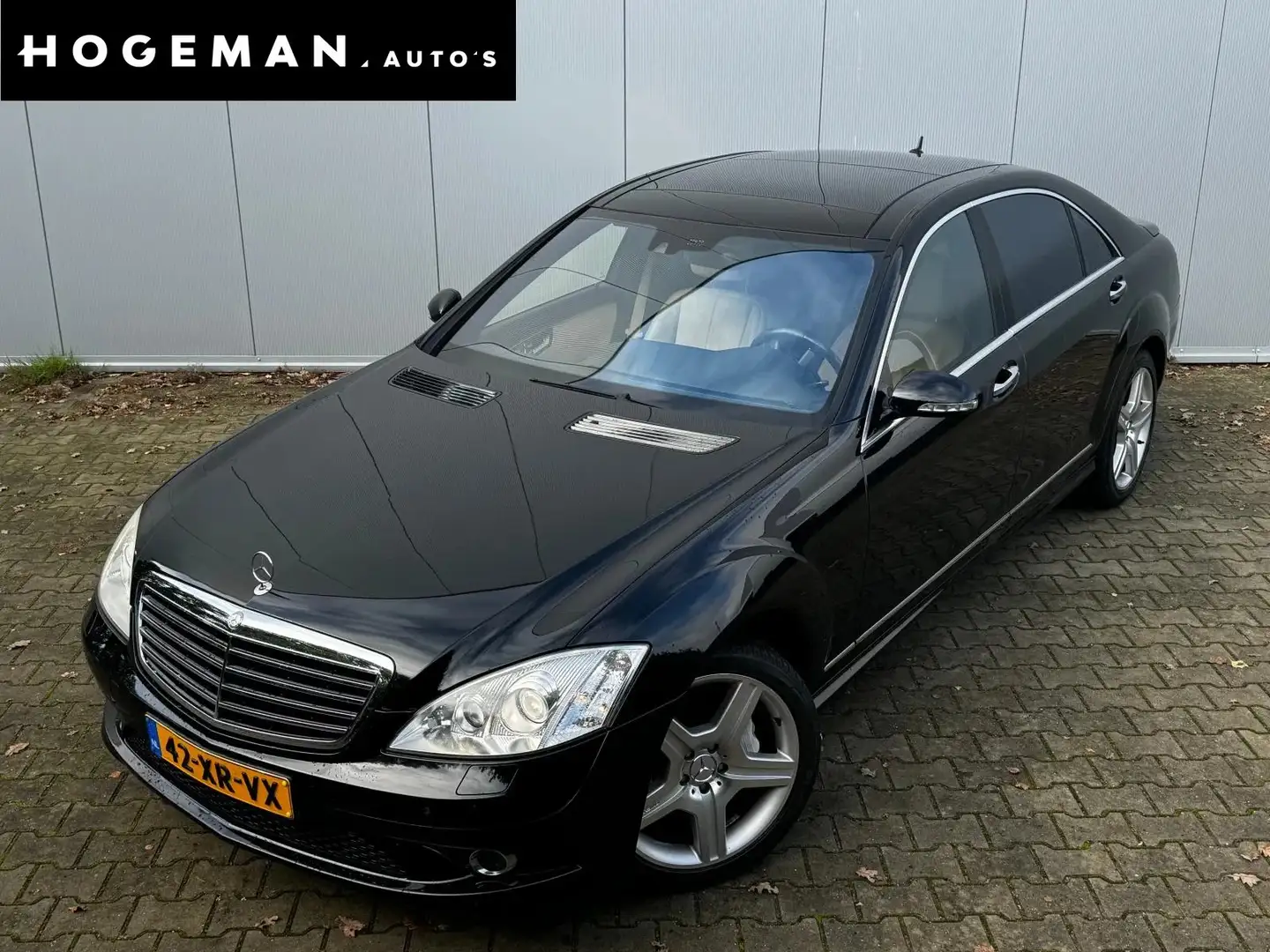 Mercedes-Benz S 500 S500 LANG PRESTIGE PLUS BOMVOL SCHUIFDAK STOELVERW Zwart - 1