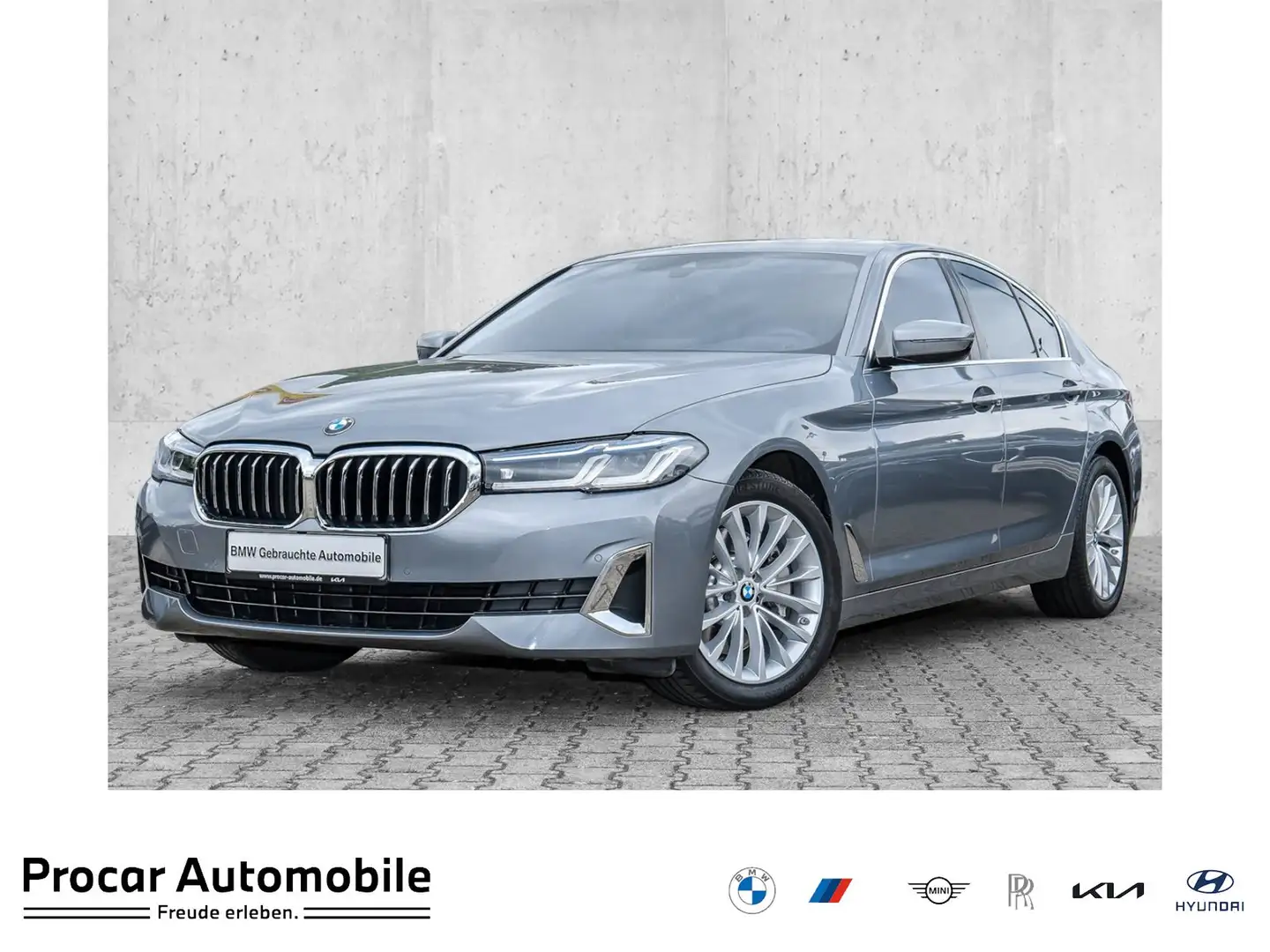 BMW 530 i Limousine Luxury Line Glasd. LC Prof. HuD Laser Grau - 1