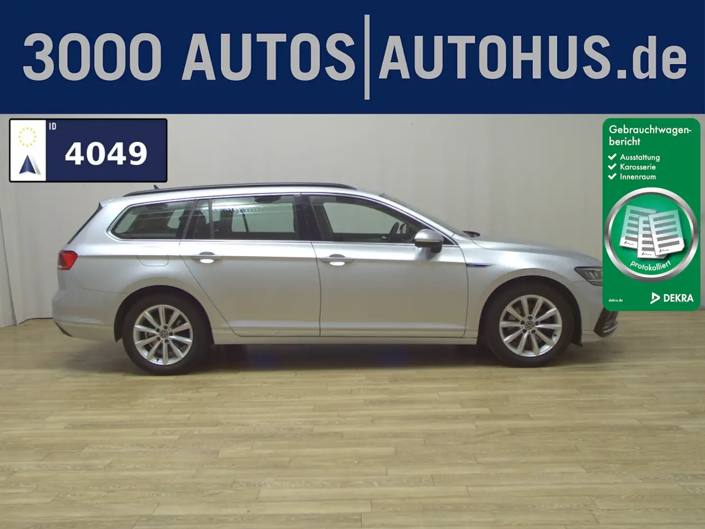 Volkswagen Passat Var. GTE 1.4 TSI Navi LED RFK Silber - 1
