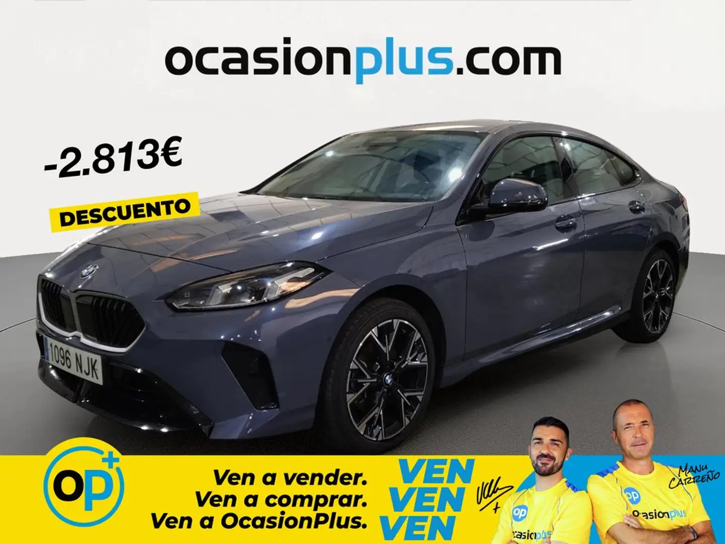 BMW 218 218dA Gran Coupé Gris - 1