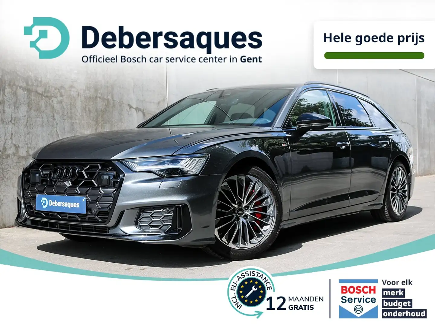 Audi A6 Avant 55 TFSIe Competition Quattro S-Line Pano Šedá - 1