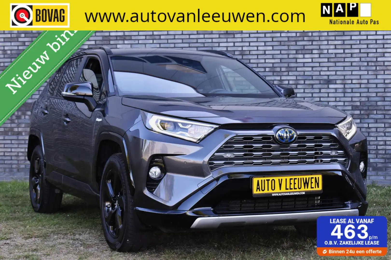 Toyota RAV 4 2.5 Hybrid Style Two Tone NAVIGATIE/CAMERA/STUURW/ Grijs - 1