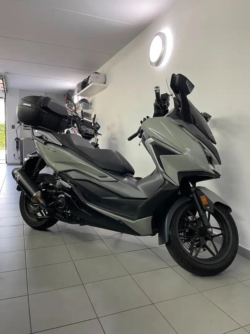 Honda Forza 350 Terminale Arrrow, Pirelli Angel, Portapacchi Gris - 2