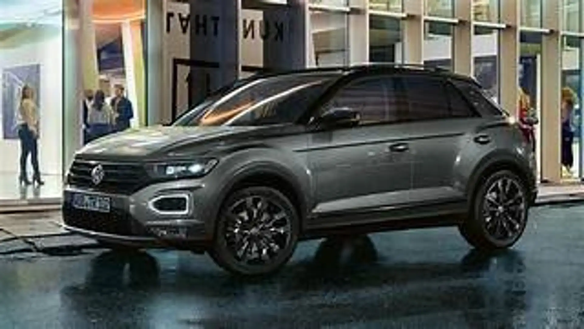 Volkswagen T-Roc 1.5 TSI OPF DSG Life AHK Grijs - 1