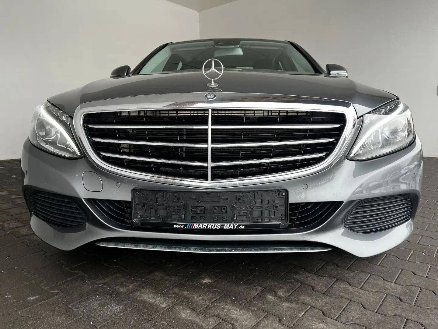 Mercedes-Benz C 220 d Limo 4Matic LED Navi Leder  Shz Luxury Gris - 2