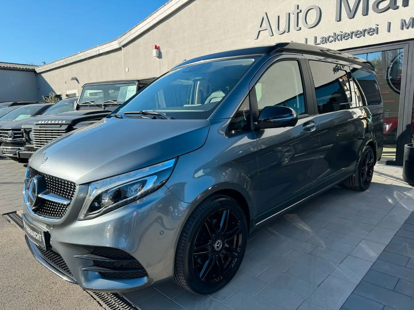 Mercedes-Benz V 300 d 4Matic Marco Polo Edition*AMG*360°*AHK2.5 Gris - 1