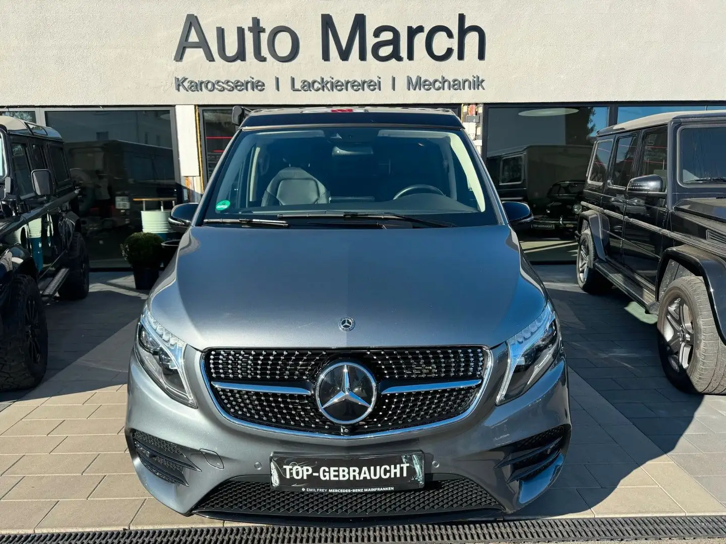 Mercedes-Benz V 300 d 4Matic Marco Polo Edition*AMG*360°*AHK2.5 Gris - 2
