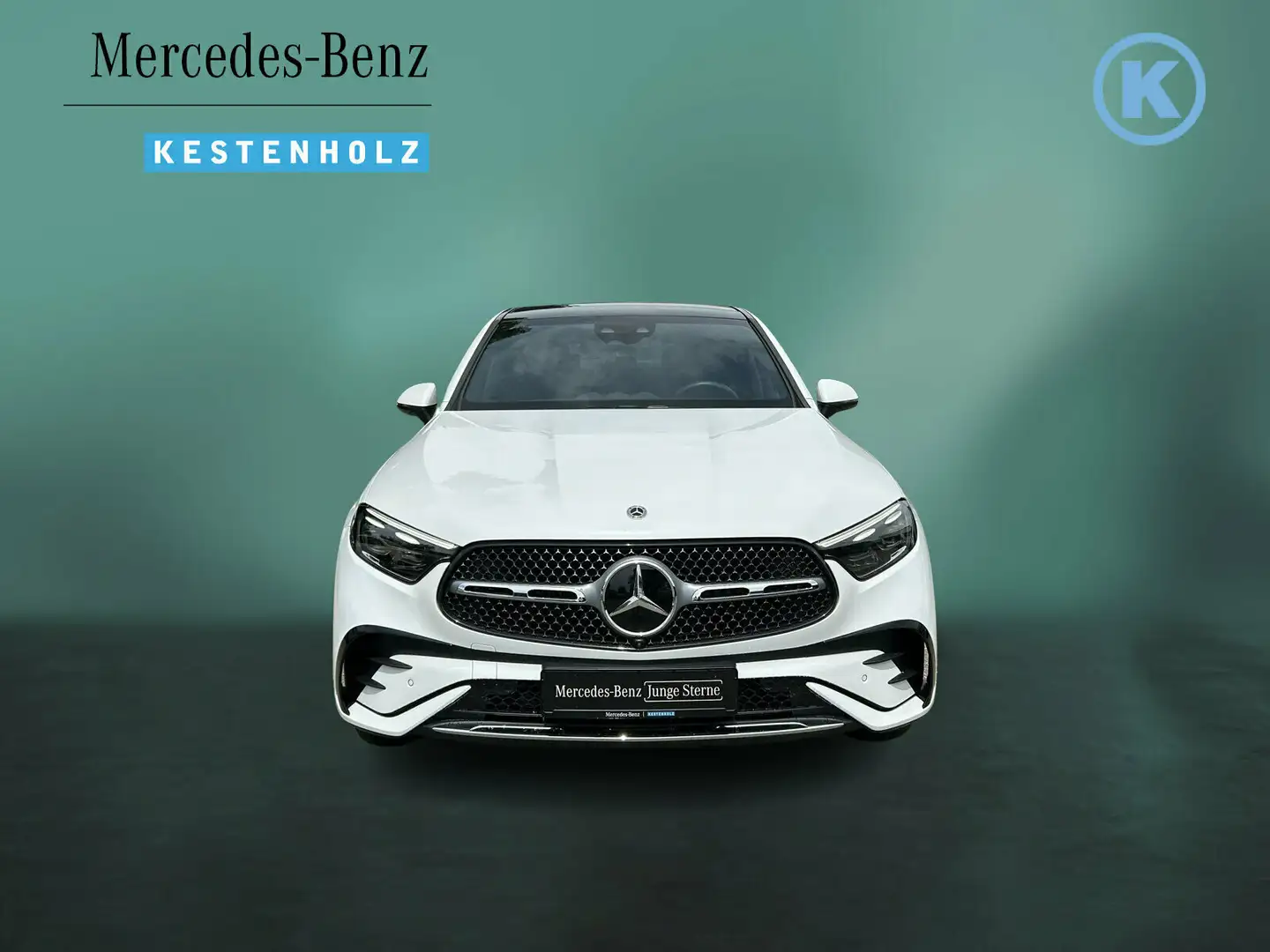 Mercedes-Benz GLC 300 GLC 300 d 4M Coupé AMG+AHK+STHZ+DISTRO+PANO+KEYL Weiß - 2