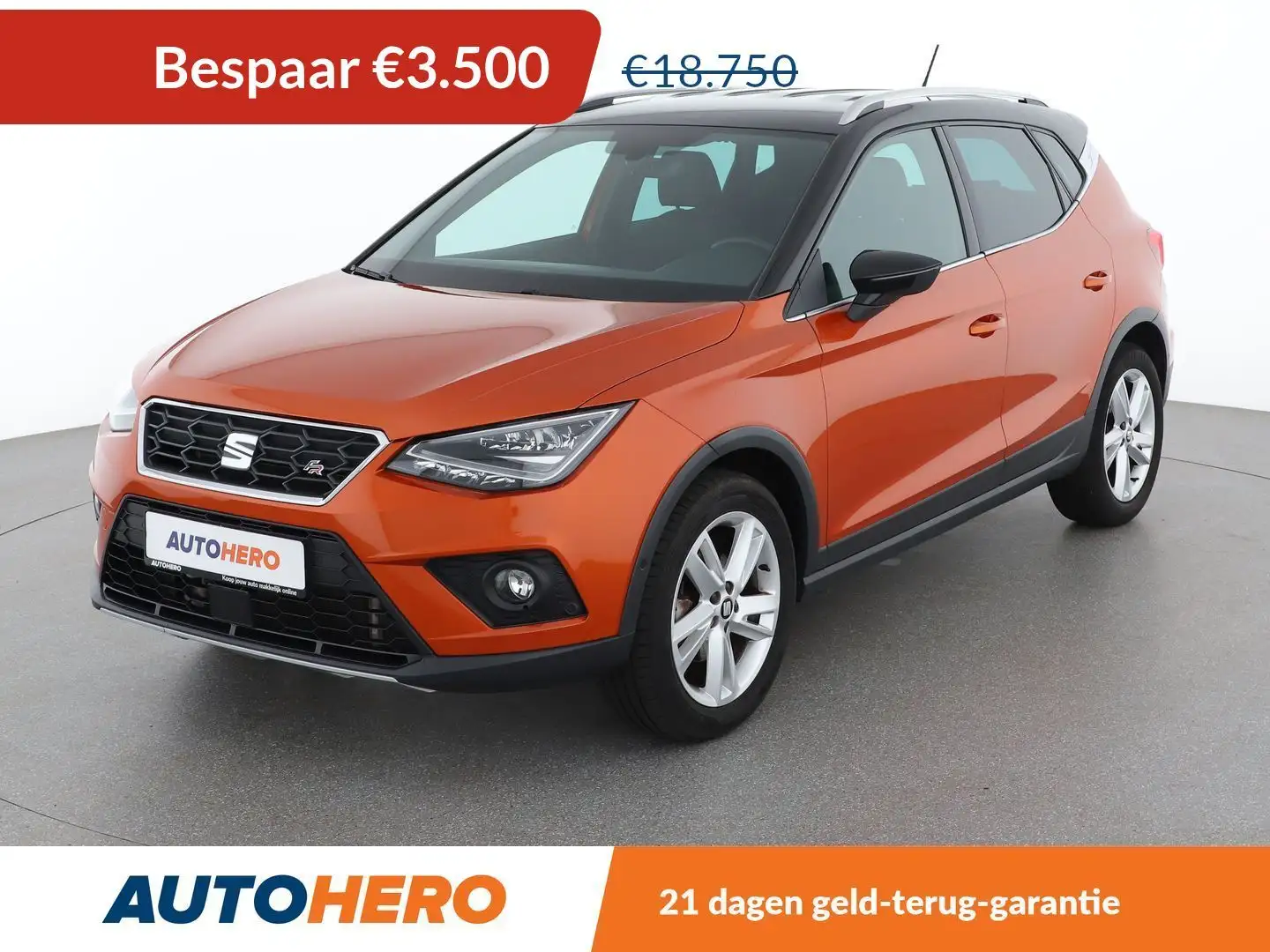 SEAT Arona 1.0 TSI FR narančasta - 1
