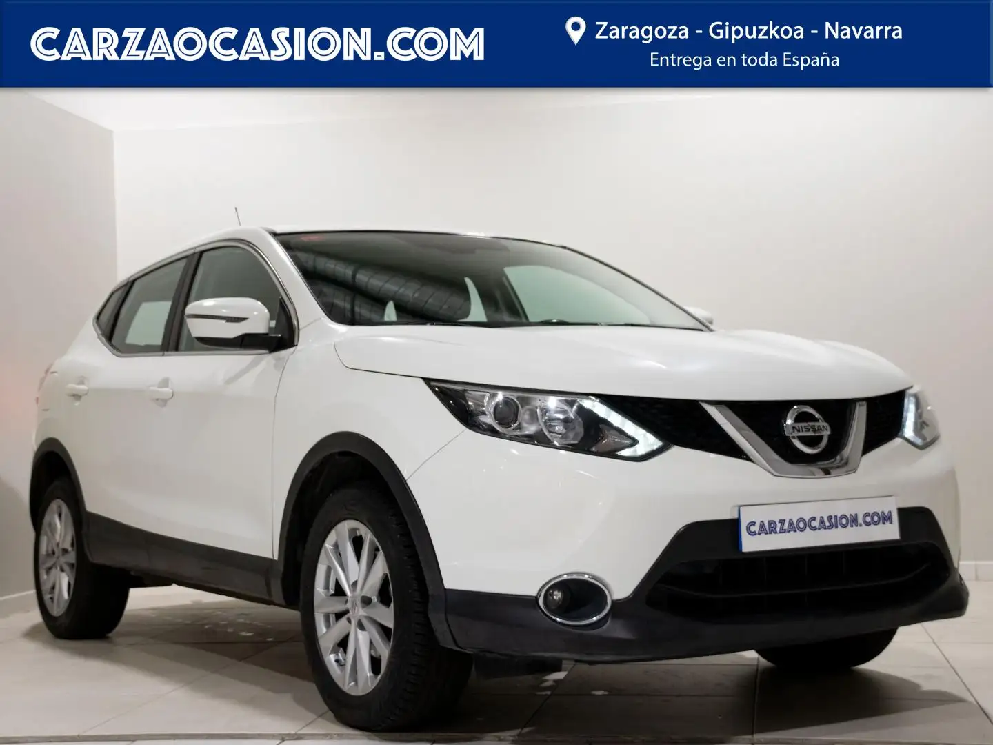 Nissan Qashqai 1.6dCi Acenta 4x4-i Wit - 1