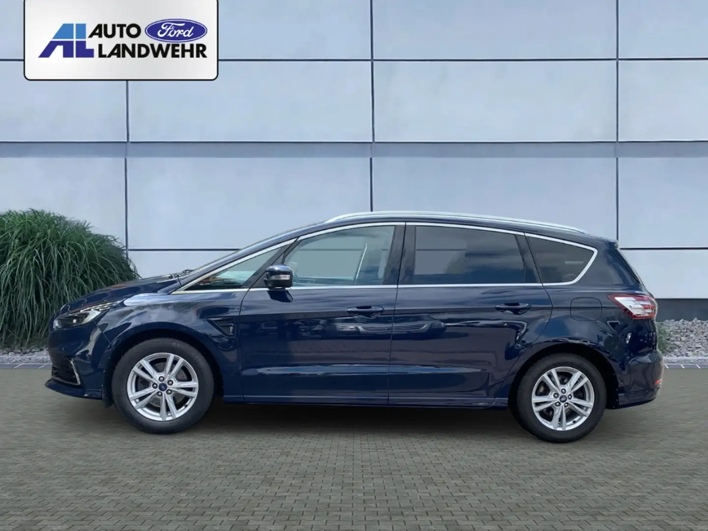 Ford S-Max Titanium 2.0 EcoBlue EU6d AHK-klappbar Navi Sounds Bleu - 2