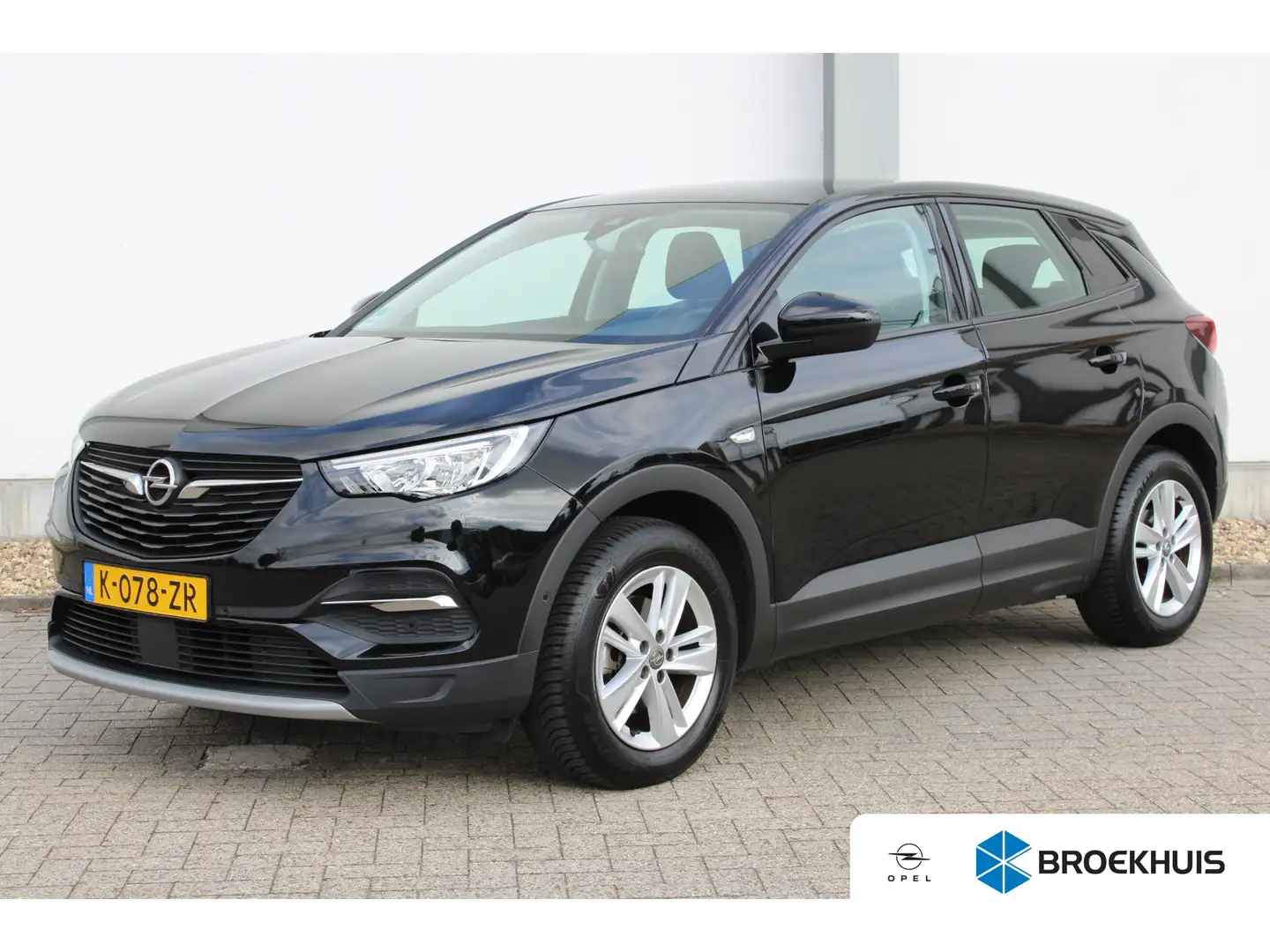 Opel Grandland X 1.2 Turbo 130 pk Elegance / Navigatie / Camera / P Zwart - 1