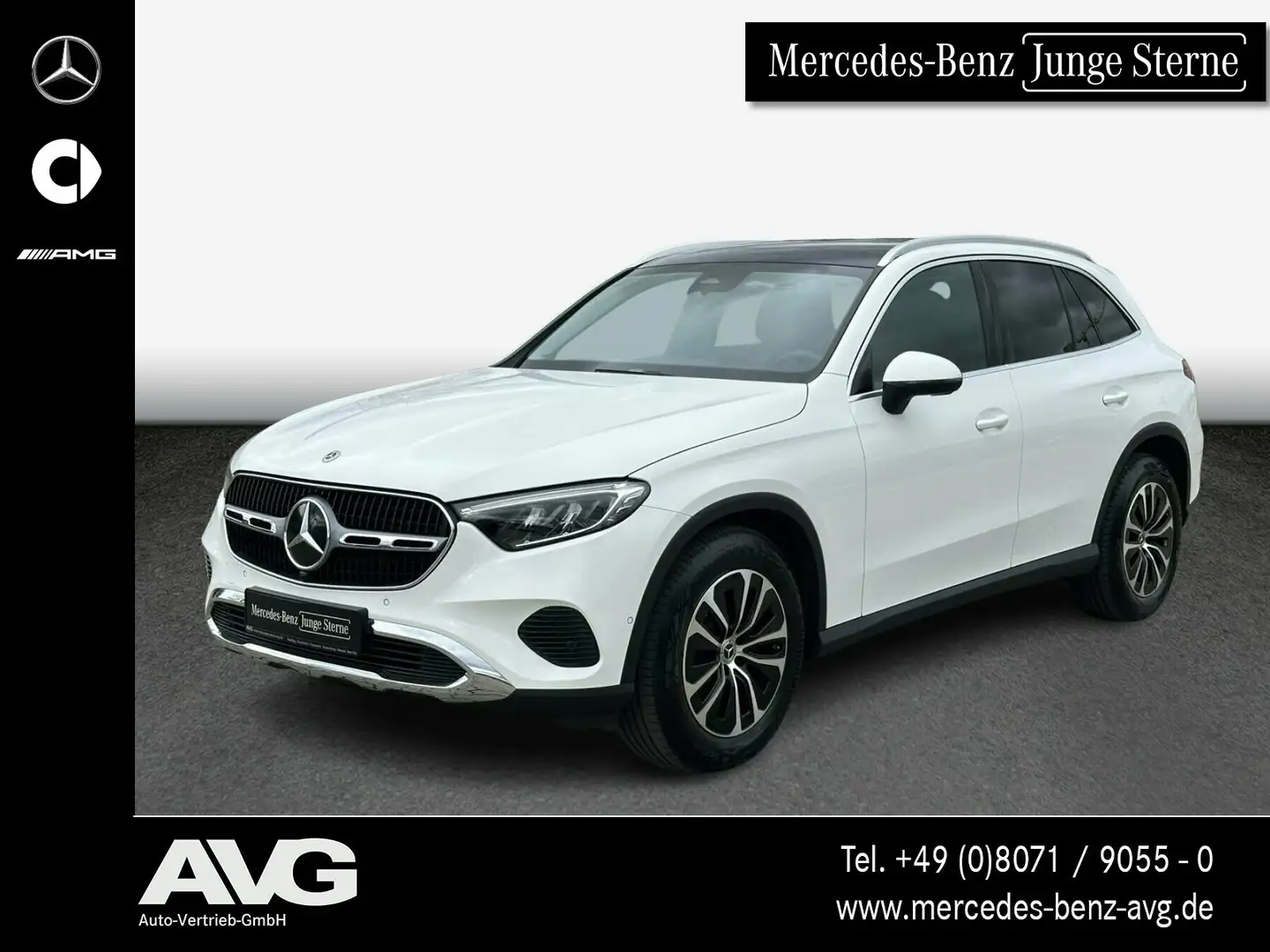 Mercedes-Benz GLC 200 GLC 200 4M AVANTGARDE Pano LED DAB RFK KEYLESS Weiß - 1
