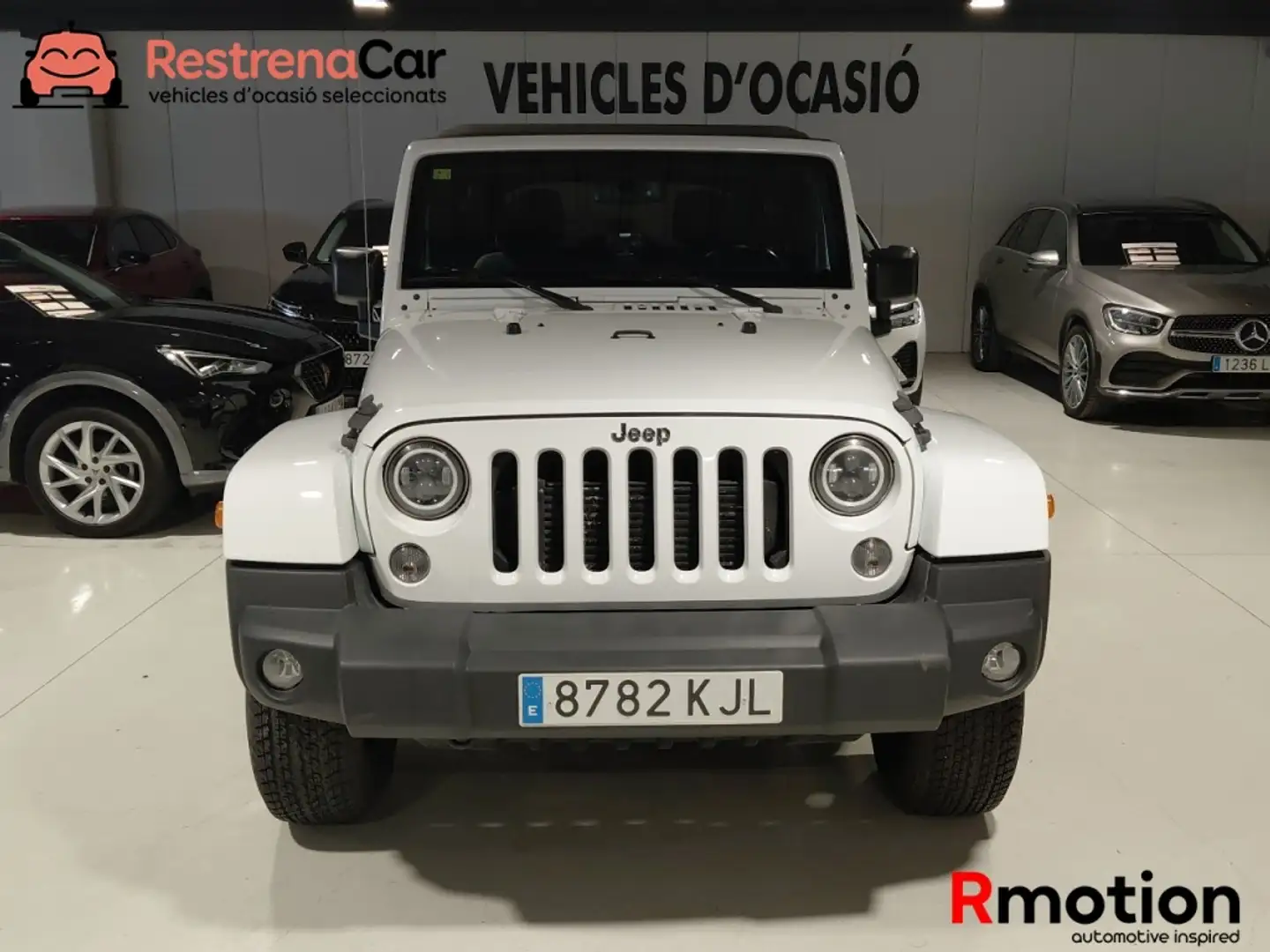 Jeep Wrangler 2.8 CRD SPORT UNLIMITED AUTO 200 5P Weiß - 2
