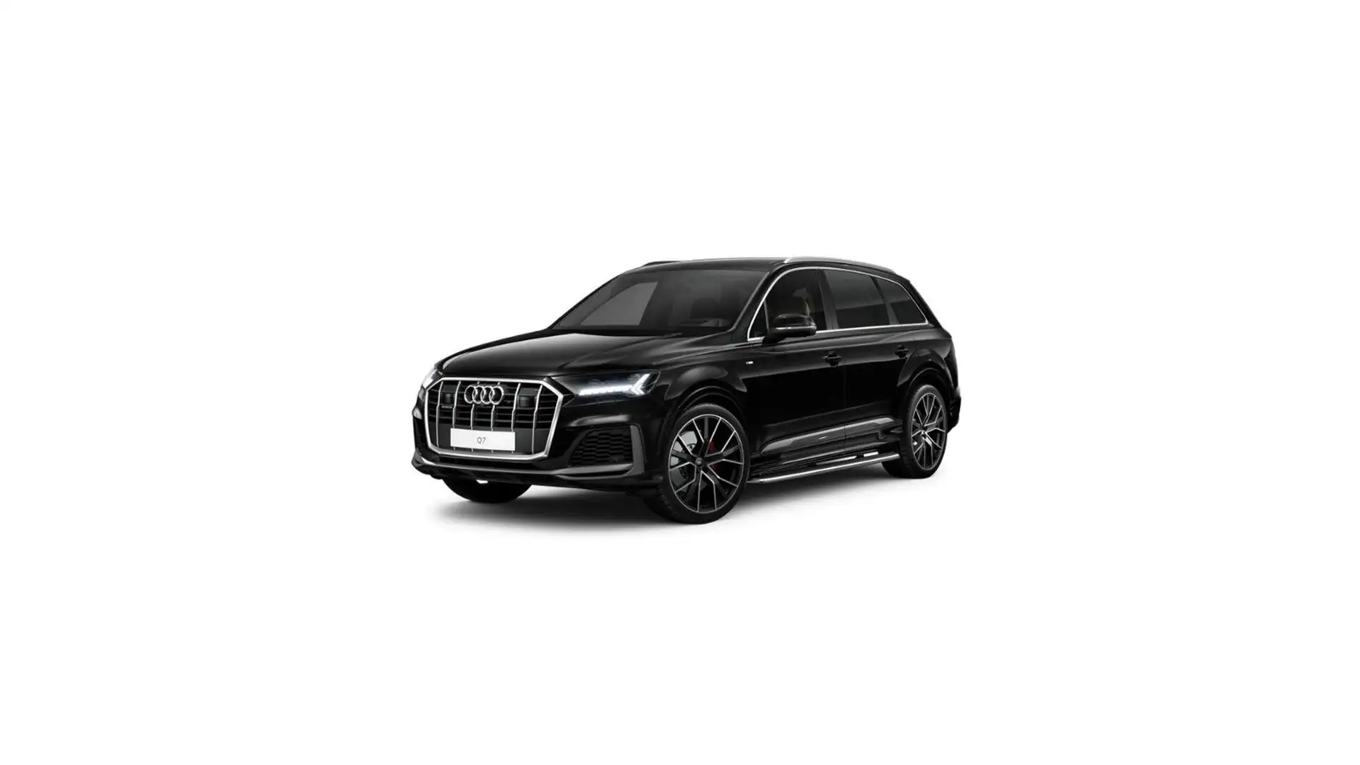 Audi Q7 55TFSI qu S LINE PANO 360° LASER AHK STHZ B&O Schwarz - 2