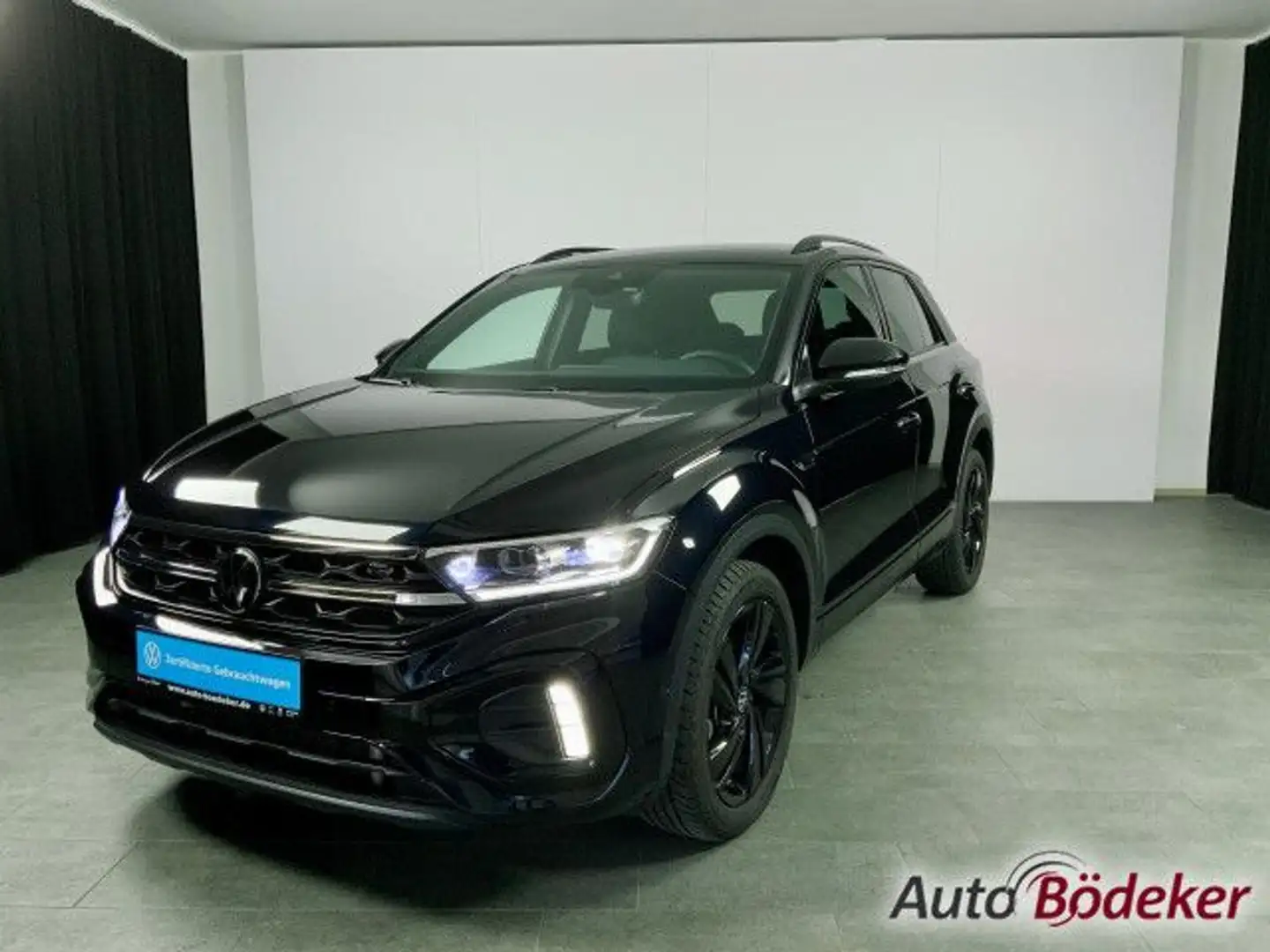 Volkswagen T-Roc 1.5 TSi DSG R-Line Black Style Garantie b. Schwarz - 2