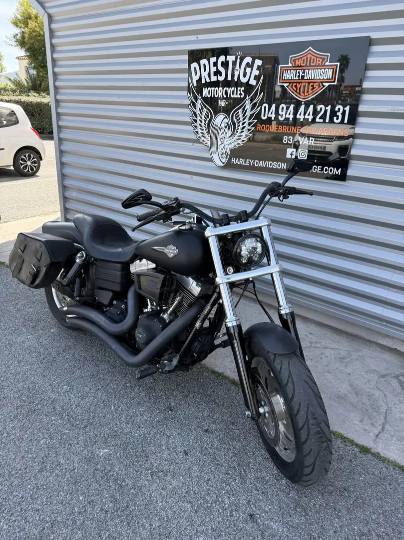 Harley-Davidson Dyna Fat Bob Negro - 2