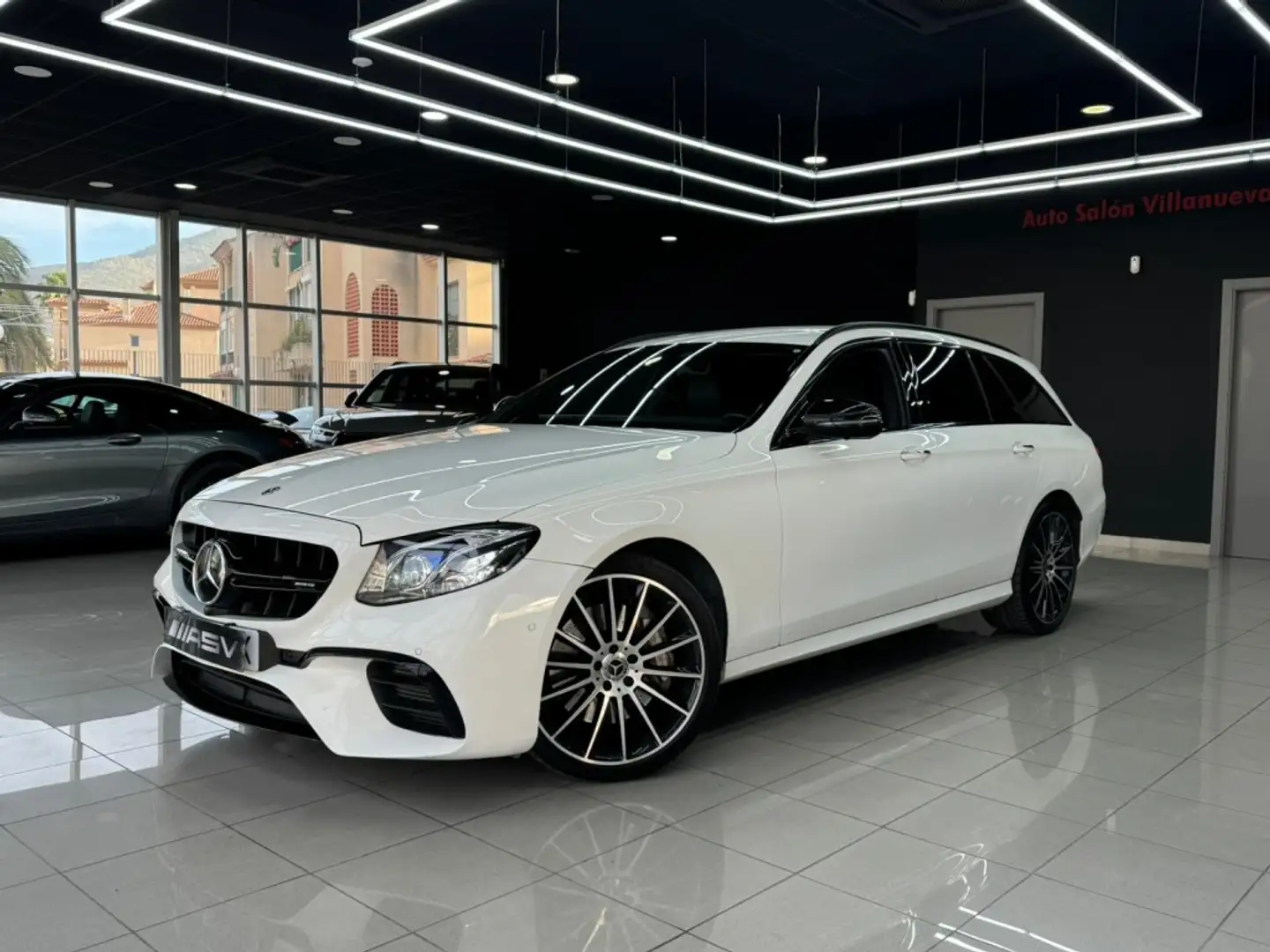 Mercedes-Benz E 400 Estate 400d 4Matic 9G-Tronic Blanc - 2
