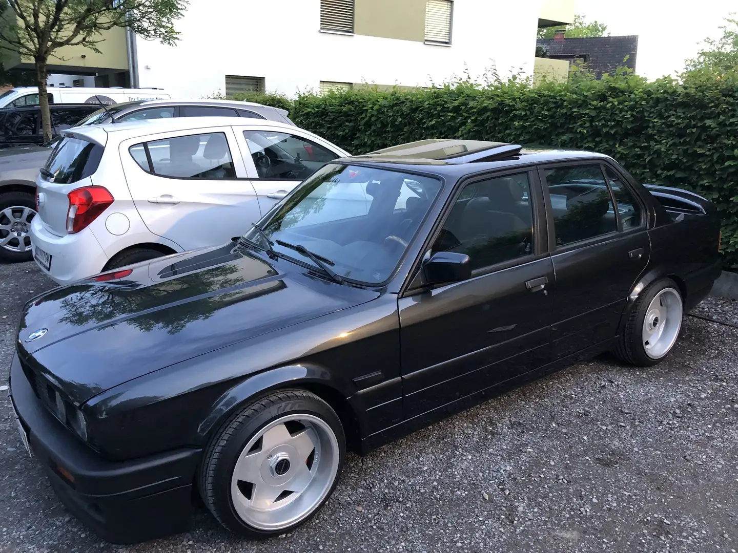 BMW 325 325i E30 M-Technic 2 H-Zulassung Oldtimer TÜV09/2 Negro - 2