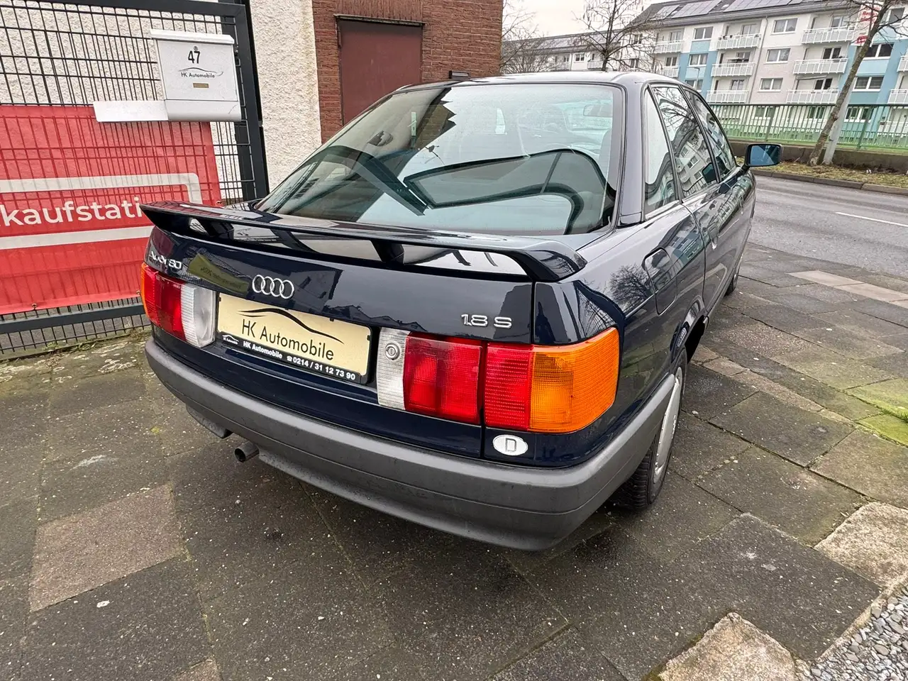 Audi 80 1.8 S orginal Spoiler, Oldtimer, foto 4