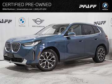 X3 30 xDrive-Heated Front Seats & Steering-Apple C