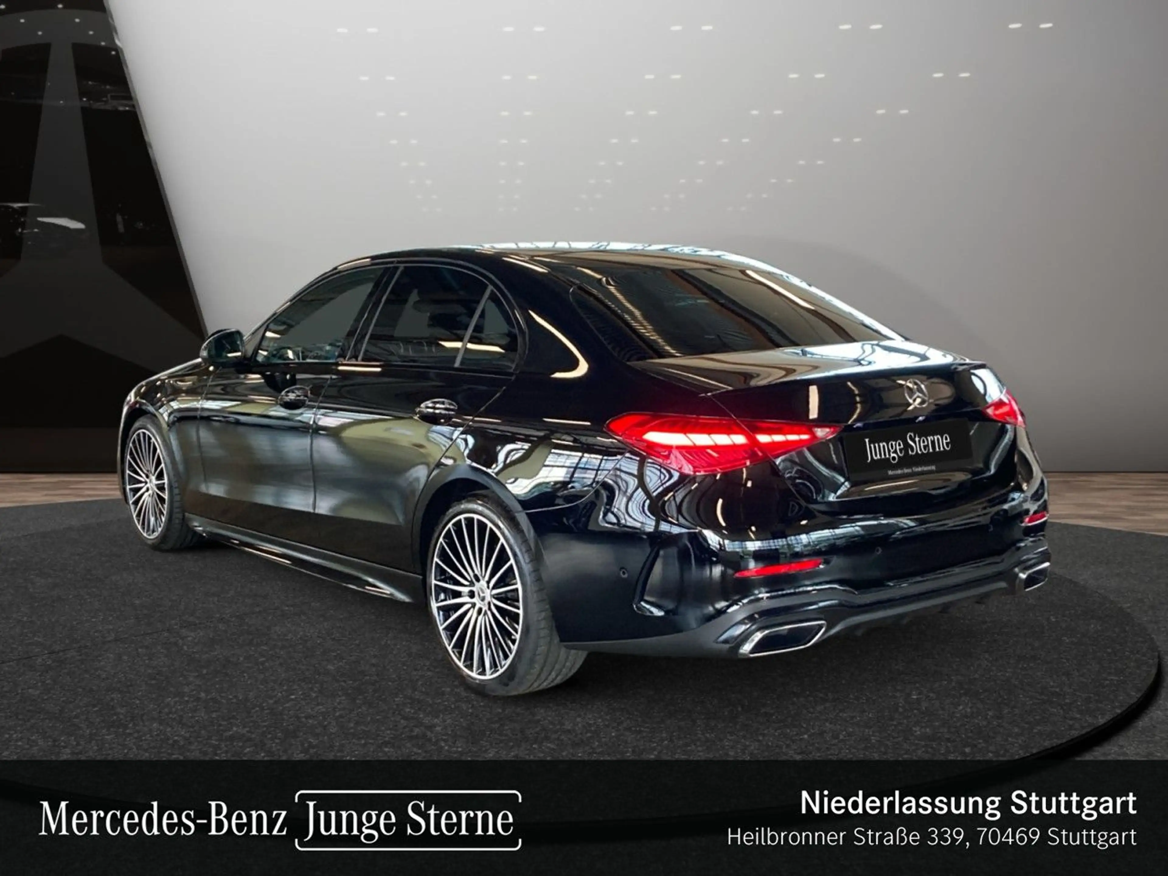Mercedes-Benz C 300 d 4M AMG+NIGHT+360+LED+BURMESTER+19"+TOTW+9G — photo 9