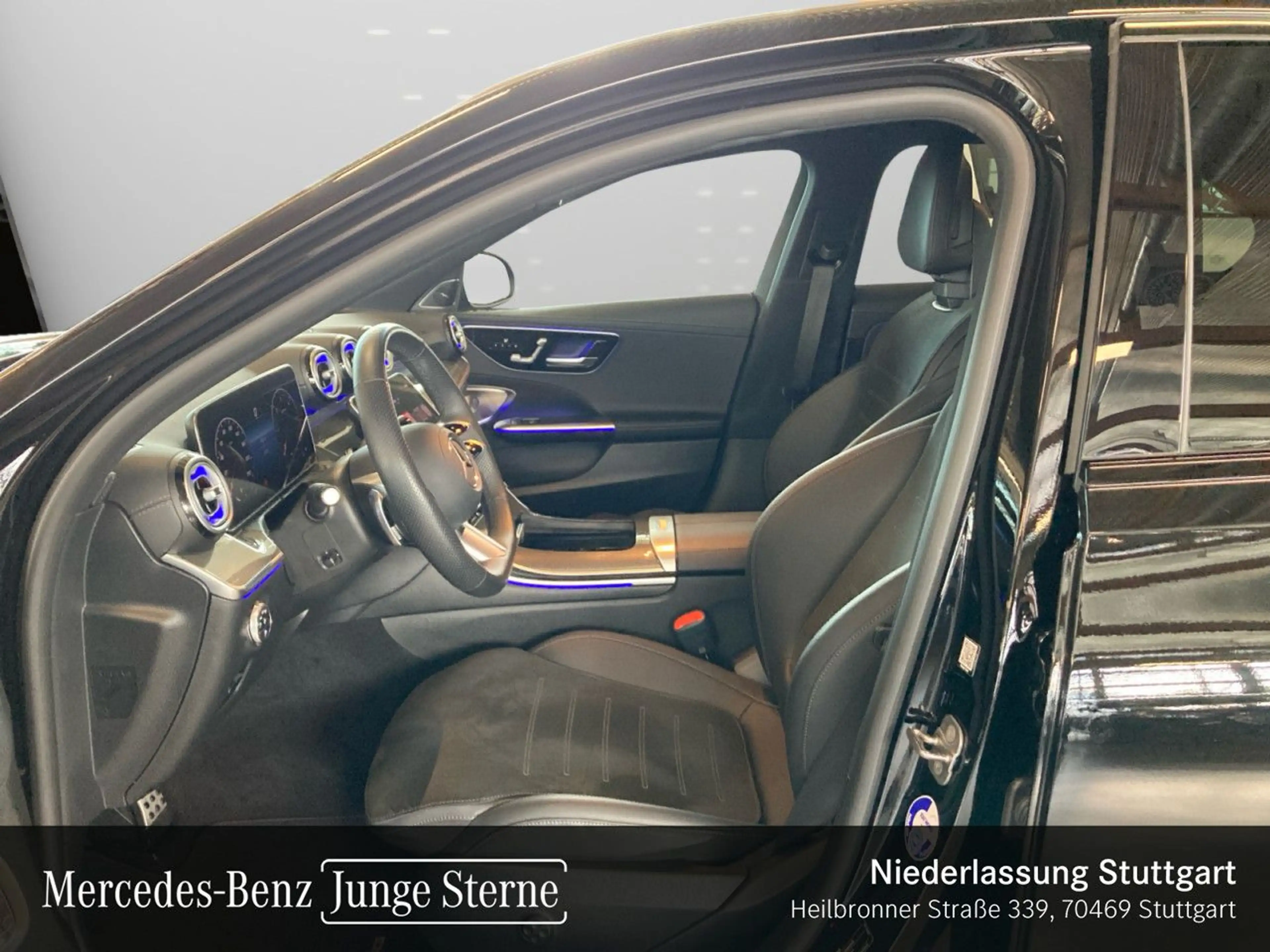 Mercedes-Benz C 300 d 4M AMG+NIGHT+360+LED+BURMESTER+19"+TOTW+9G — photo 10