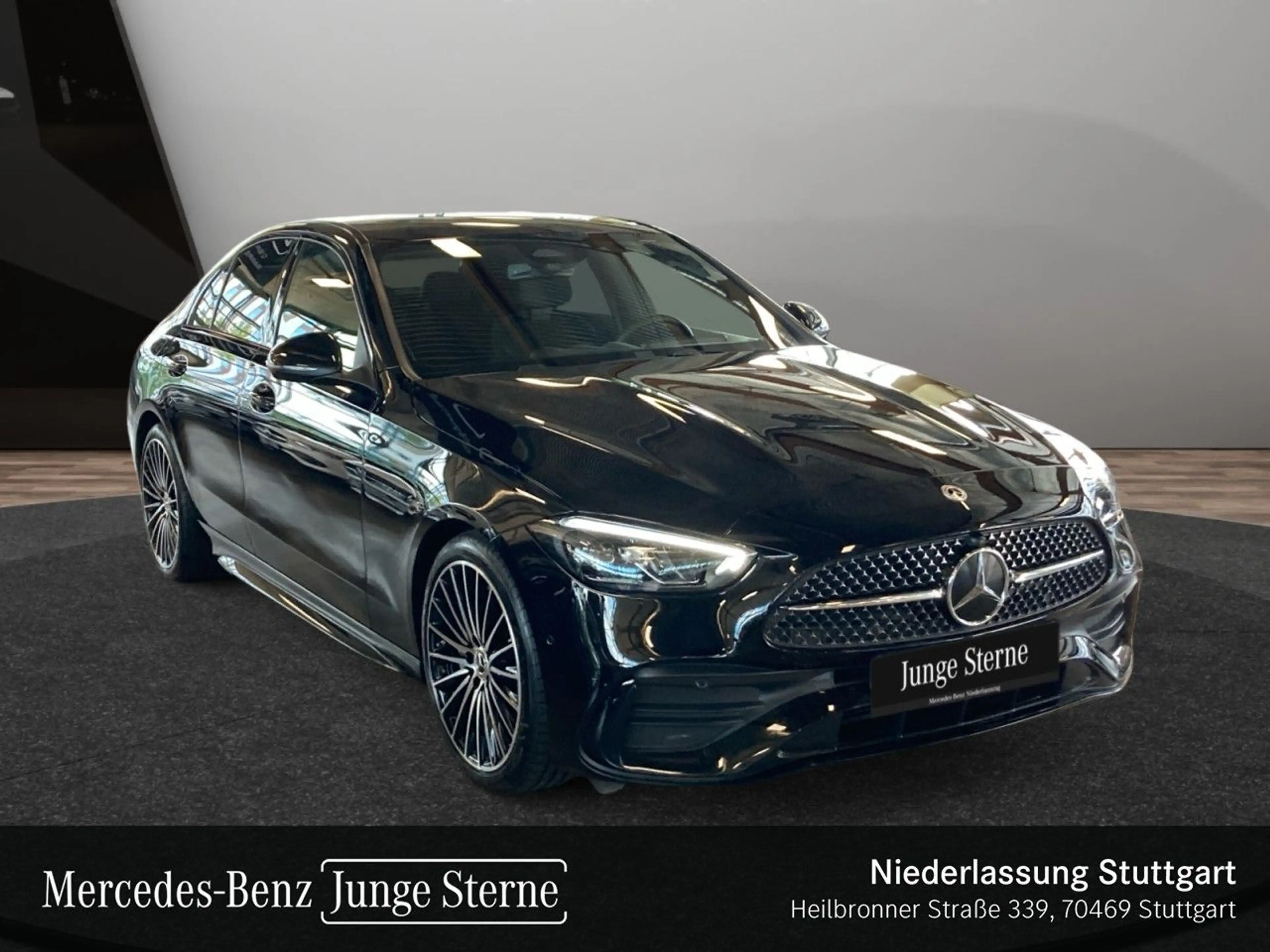 Mercedes-Benz C 300 d 4M AMG+NIGHT+360+LED+BURMESTER+19"+TOTW+9G — photo 4
