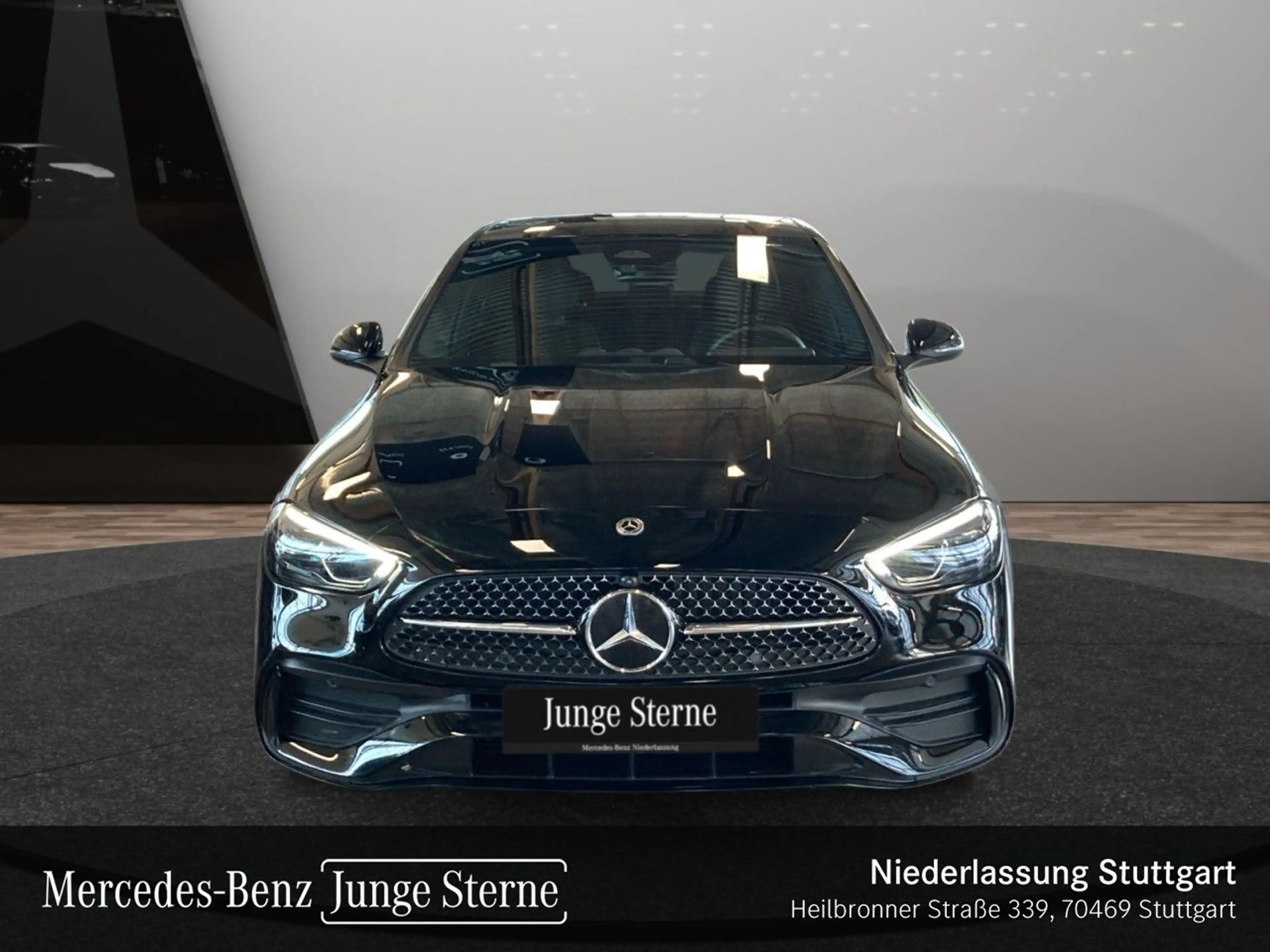 Mercedes-Benz C 300 d 4M AMG+NIGHT+360+LED+BURMESTER+19"+TOTW+9G — photo 3