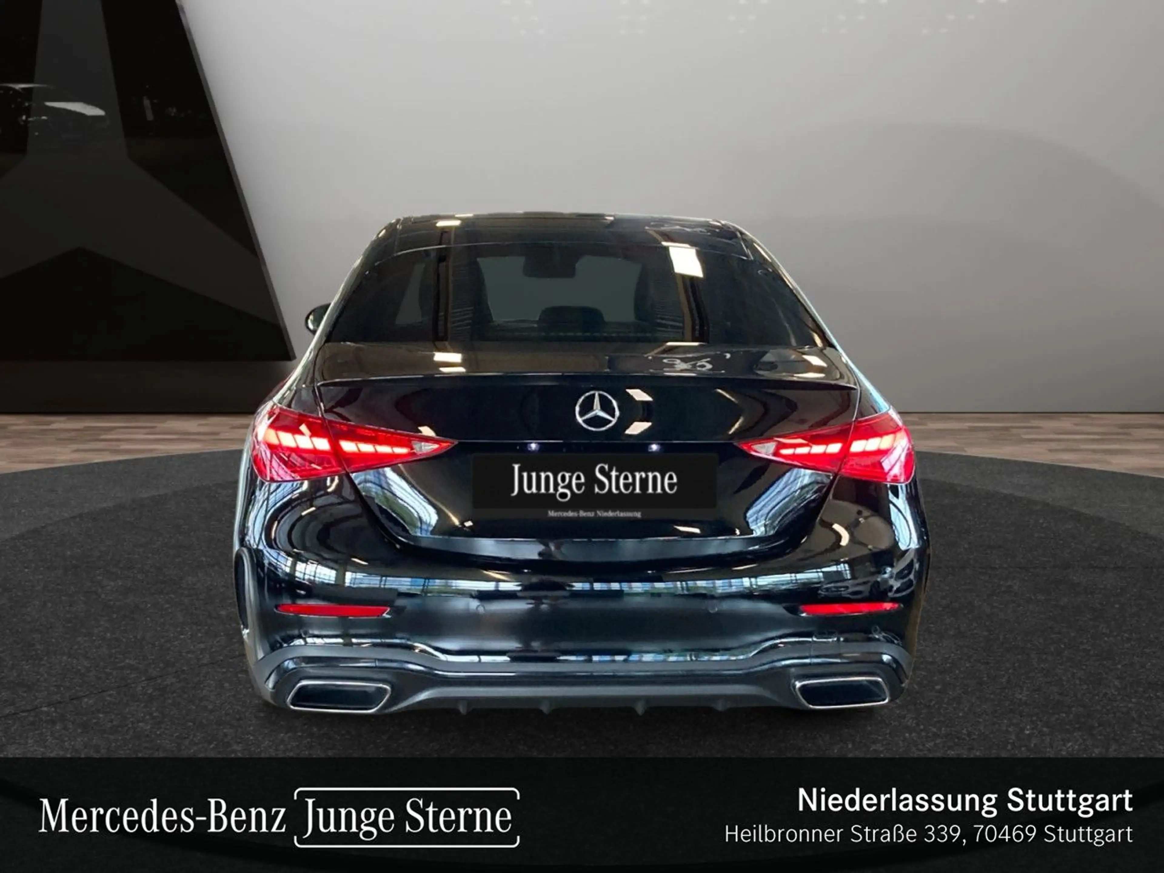 Mercedes-Benz C 300 d 4M AMG+NIGHT+360+LED+BURMESTER+19"+TOTW+9G — photo 8