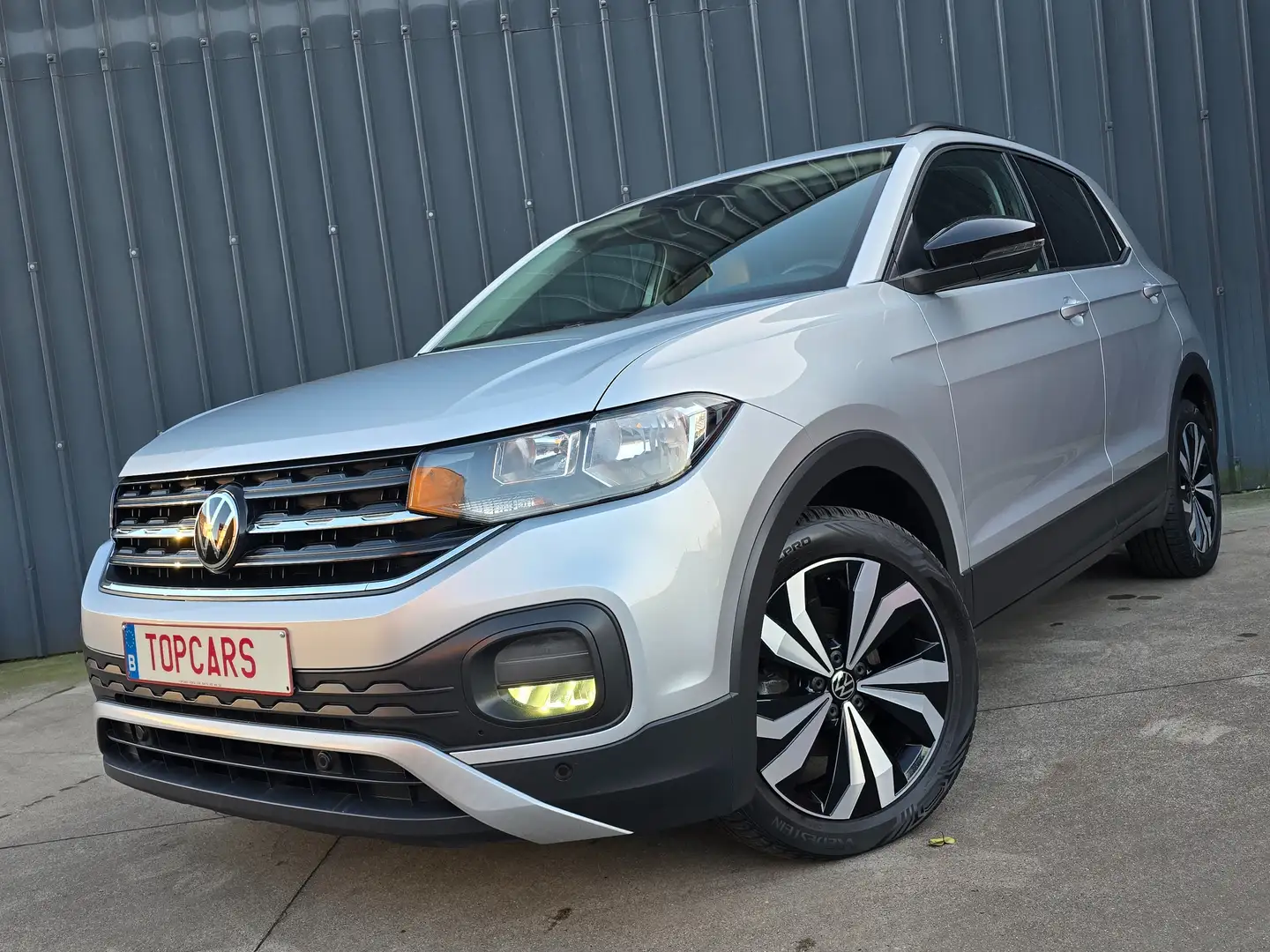 Volkswagen T-Cross 1.0TSI AUTOMATIC 2022 Euro6❕ Leder, app-connect Grijs - 2