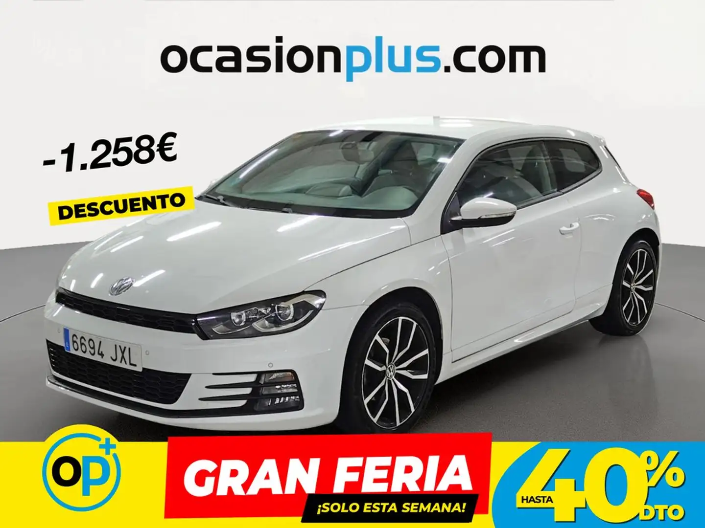 Volkswagen Scirocco 1.4 TSI BMT Typhoon by R-Line Blanco - 1
