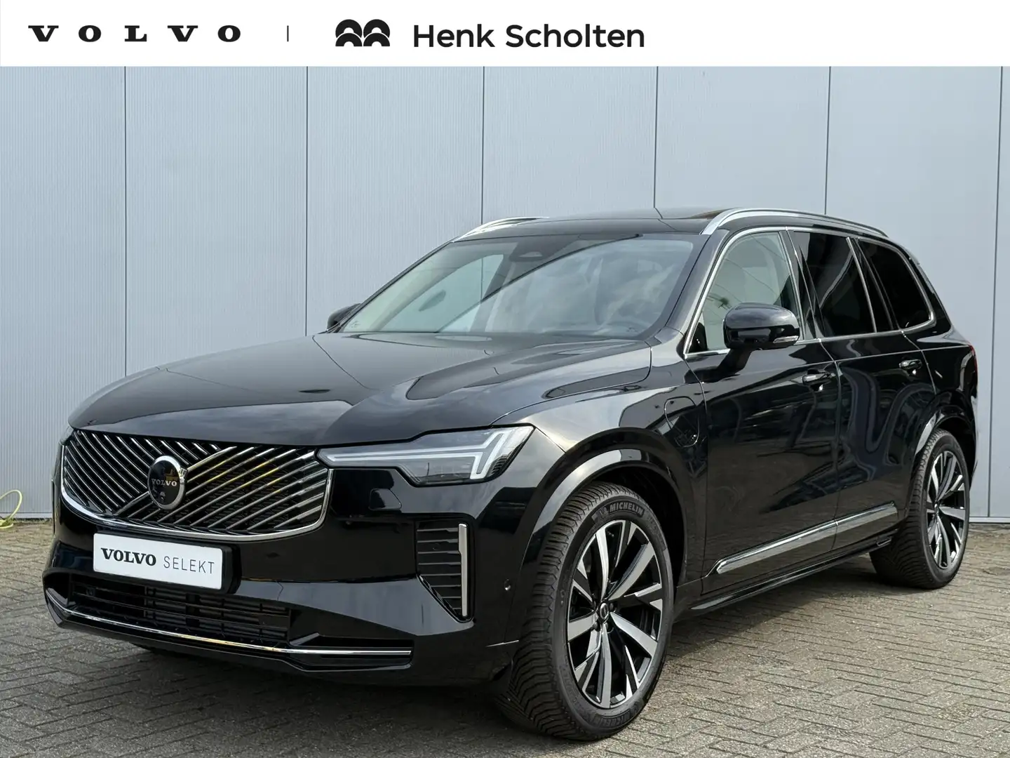 Volvo XC90 T8 Plug-in hybrid AWD Ultra Bright, Luchtvering, N Zwart - 1