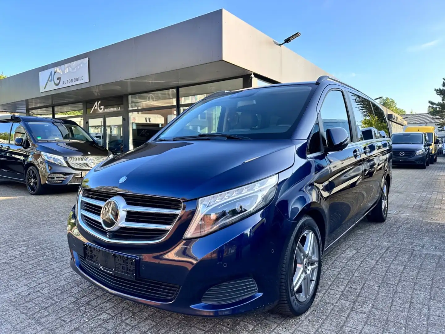 Mercedes-Benz V 250 CDI/AVANTG./EDIT*Lang*LEDER*7-SITZ*LED*StHz Blau - 1