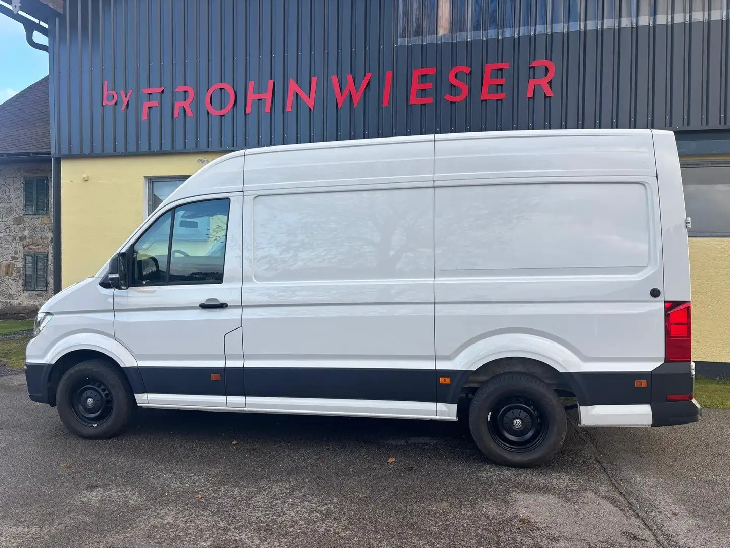 Volkswagen Crafter Crafter Kasten Automatik LED Navi Schwingsitz Stan Weiß - 2