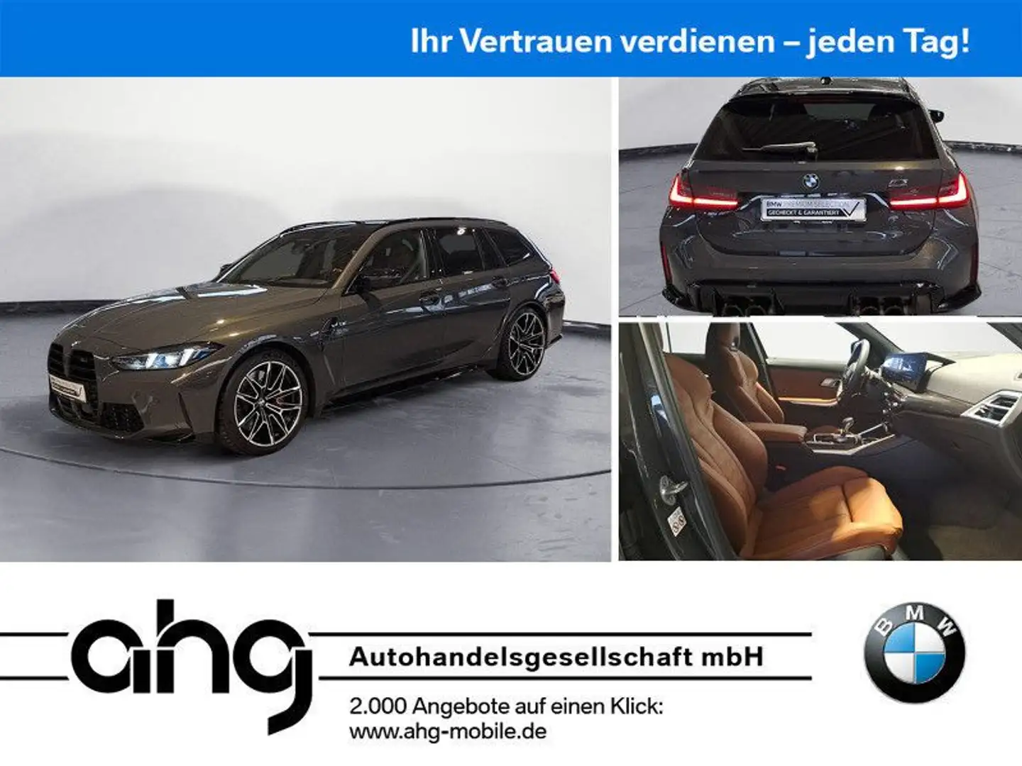 BMW M3 Competion M xDrive Touring M Drivers Package Grigio - 1