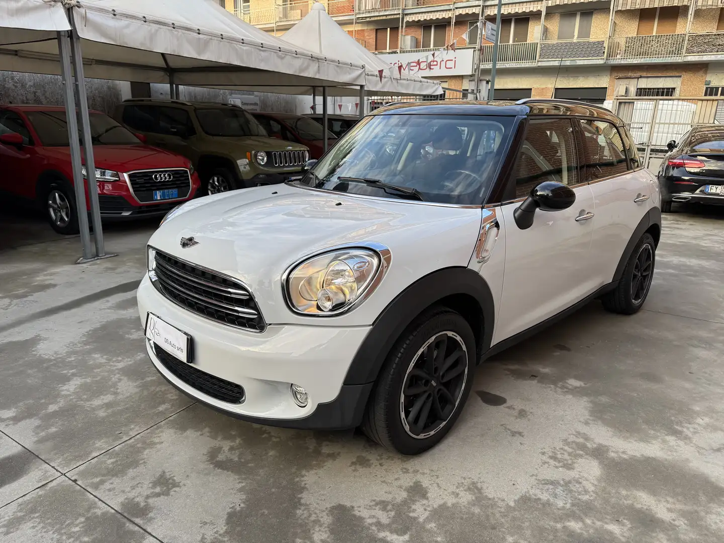 MINI Cooper D Countryman 2.0 auto E6 FULL. CAMBIO AUTOMATICO Bianco - 1